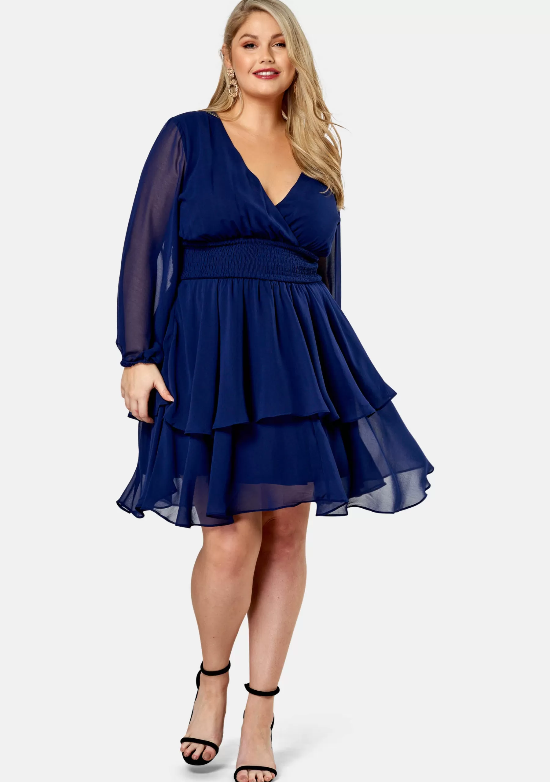 Curve Project Party Dresses | Midi Dresses>Shake Your Money Maker Midi Dress