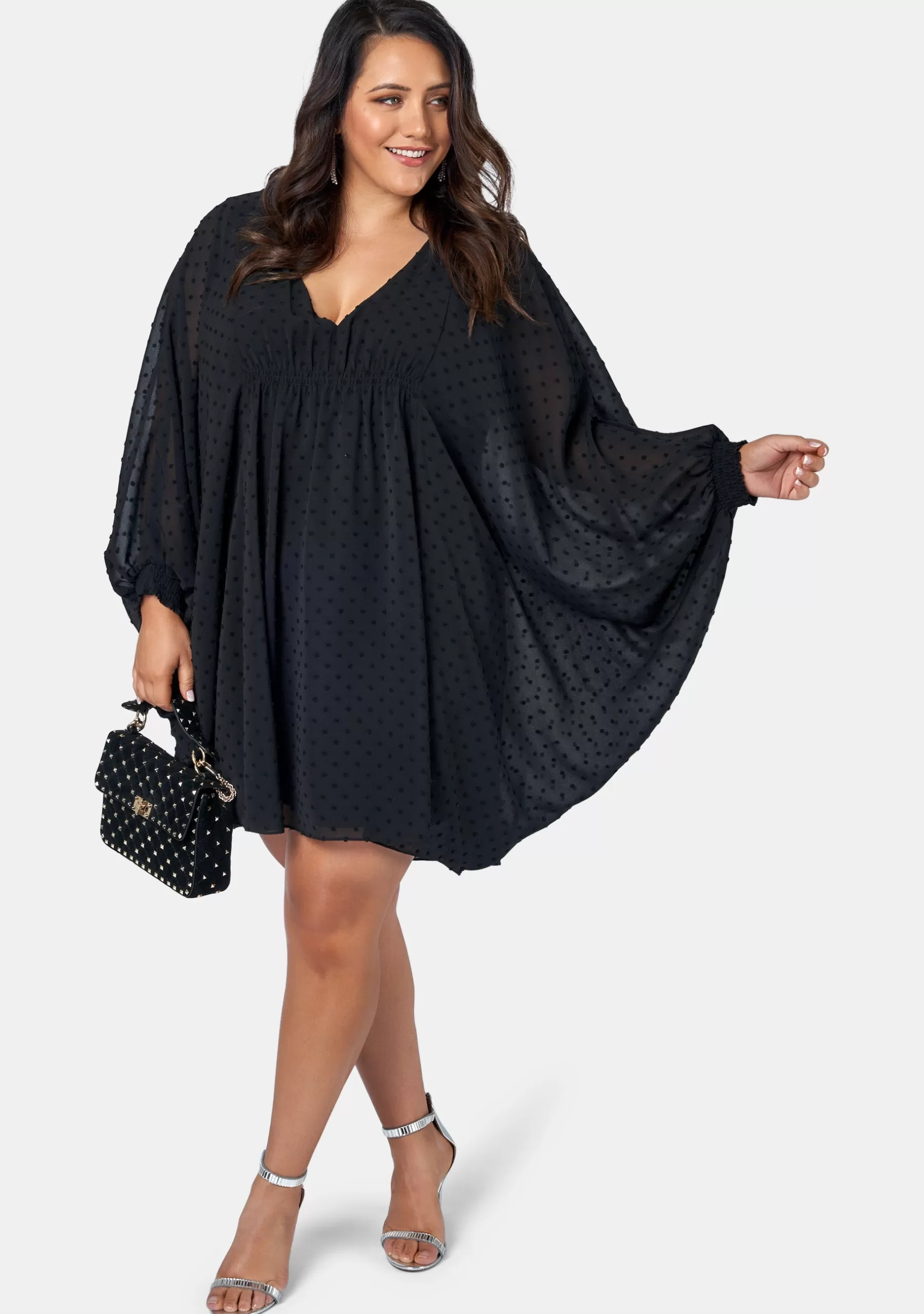 Curve Project Black Dresses | Mini Dresses>Sheer Fantasy Dress