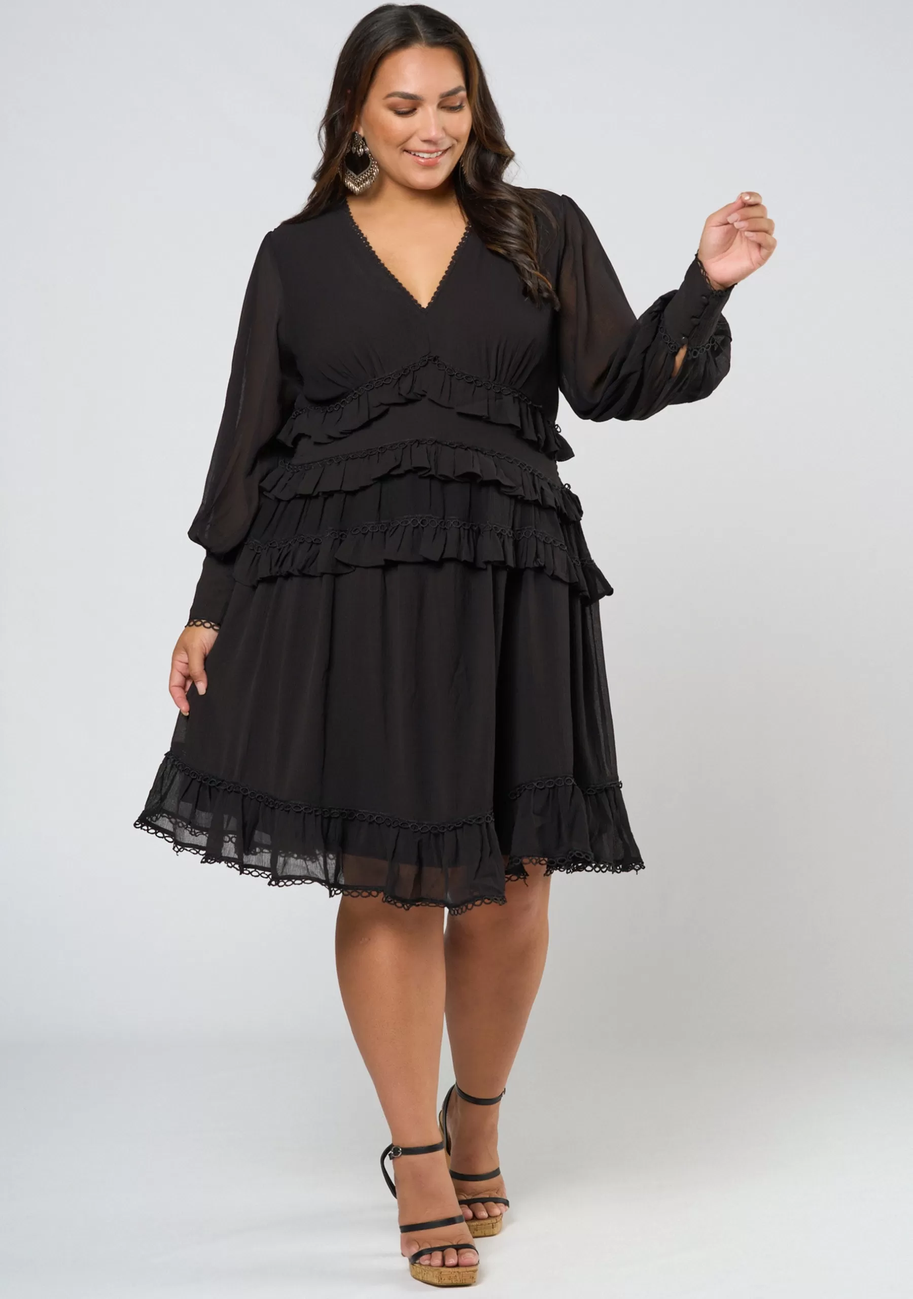 Curve Project Black Dresses | Mini Dresses>Siesta Mini Dress