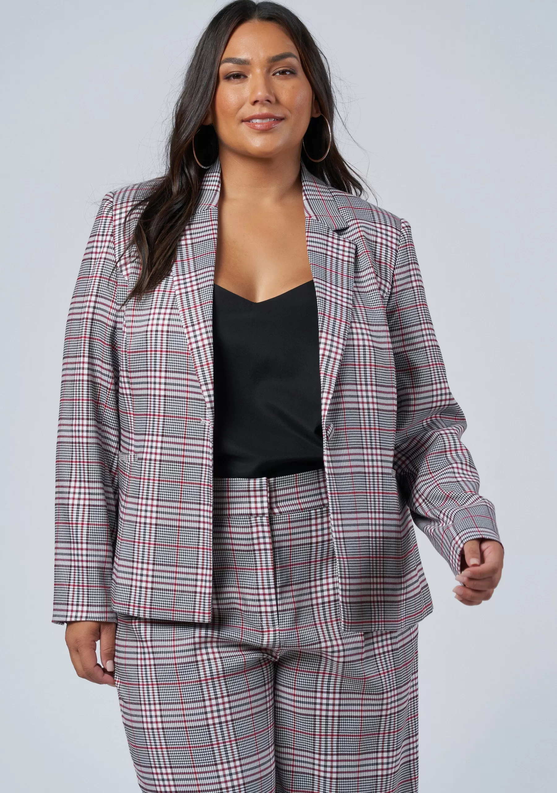 Curve Project Blazers | Jackets & Coats>Soho Check Blazer