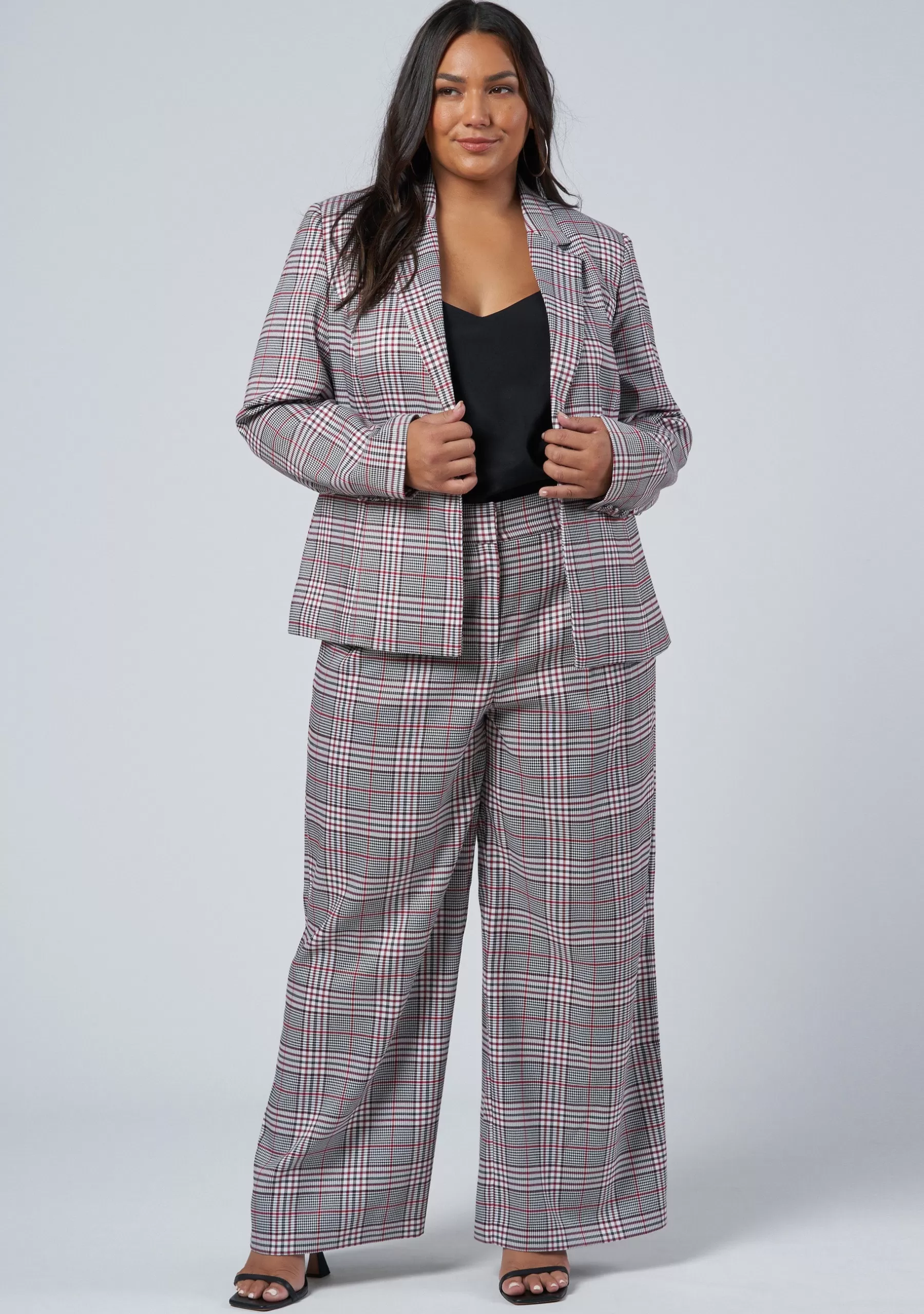 Curve Project Blazers | Jackets & Coats>Soho Check Blazer