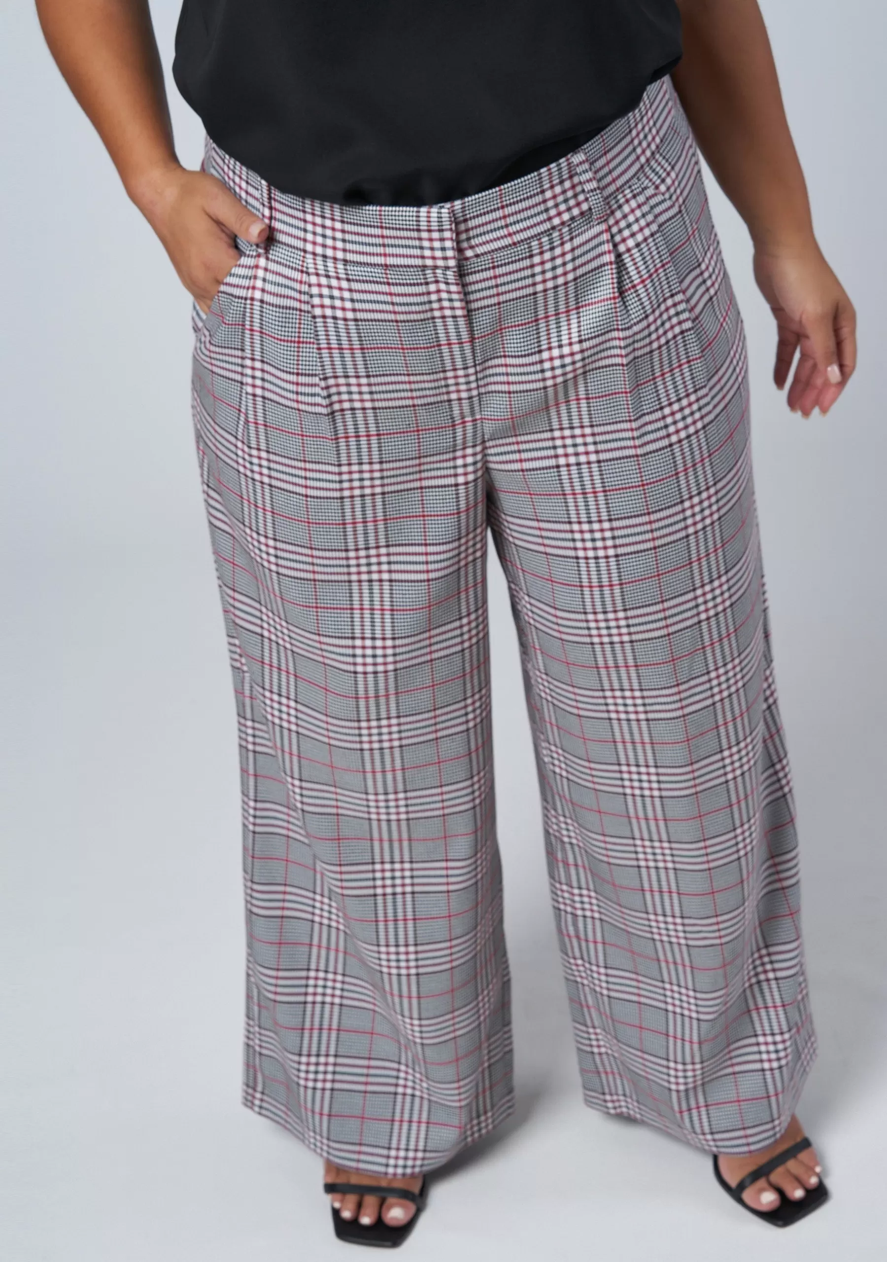 Curve Project Pants>Soho Check Pant