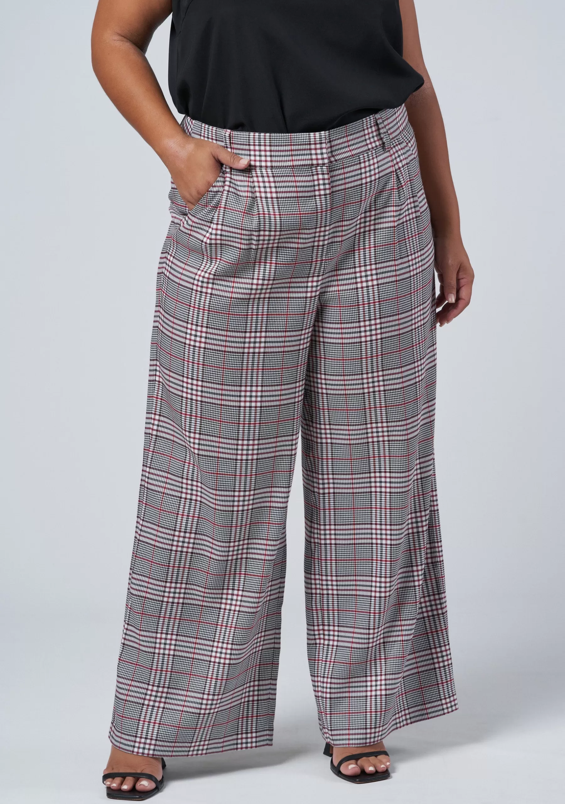 Curve Project Pants>Soho Check Pant
