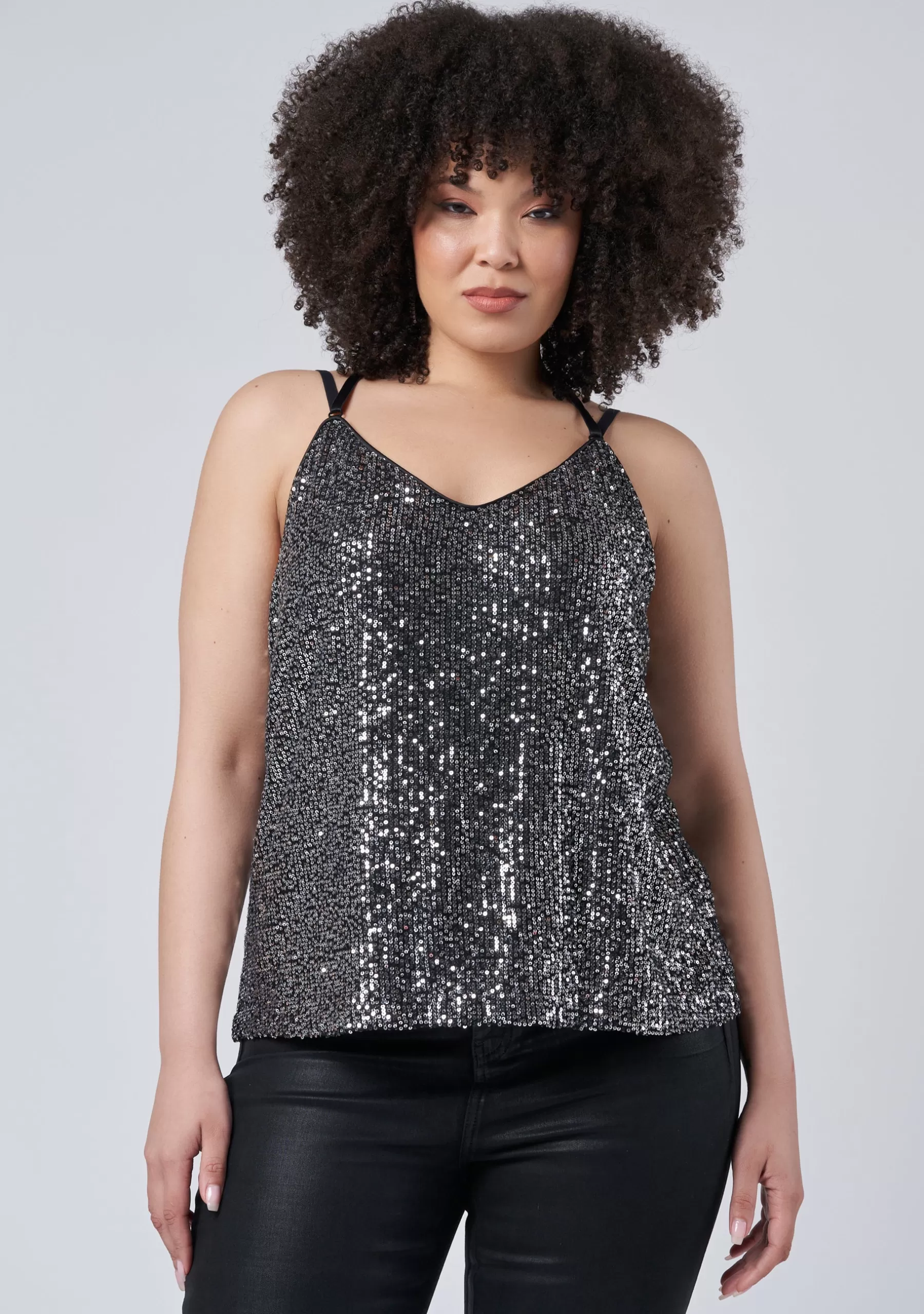 Curve Project Camis>Sparkles Between Us Cami
