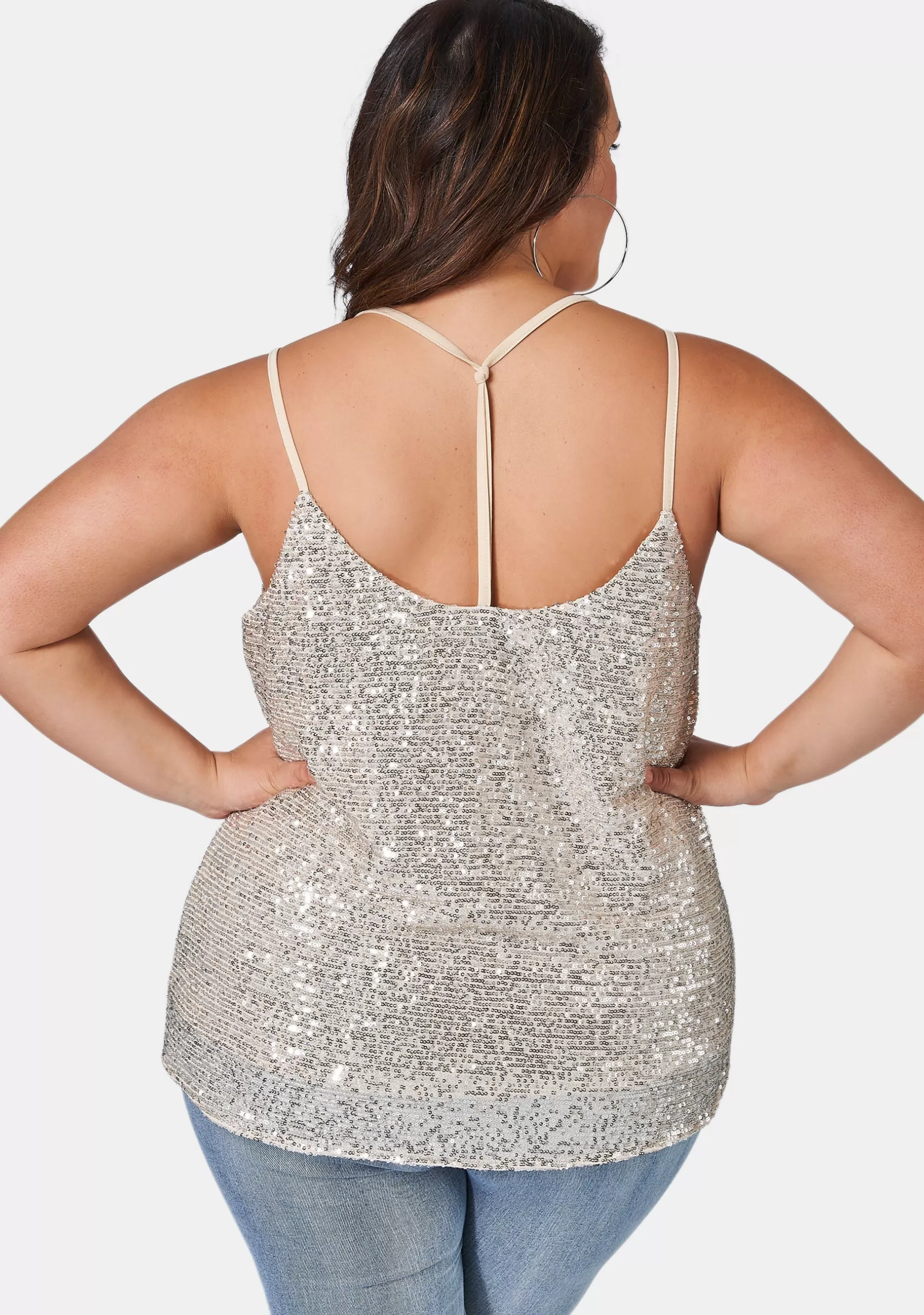 Curve Project Camis>Sparkles Between Us Cami