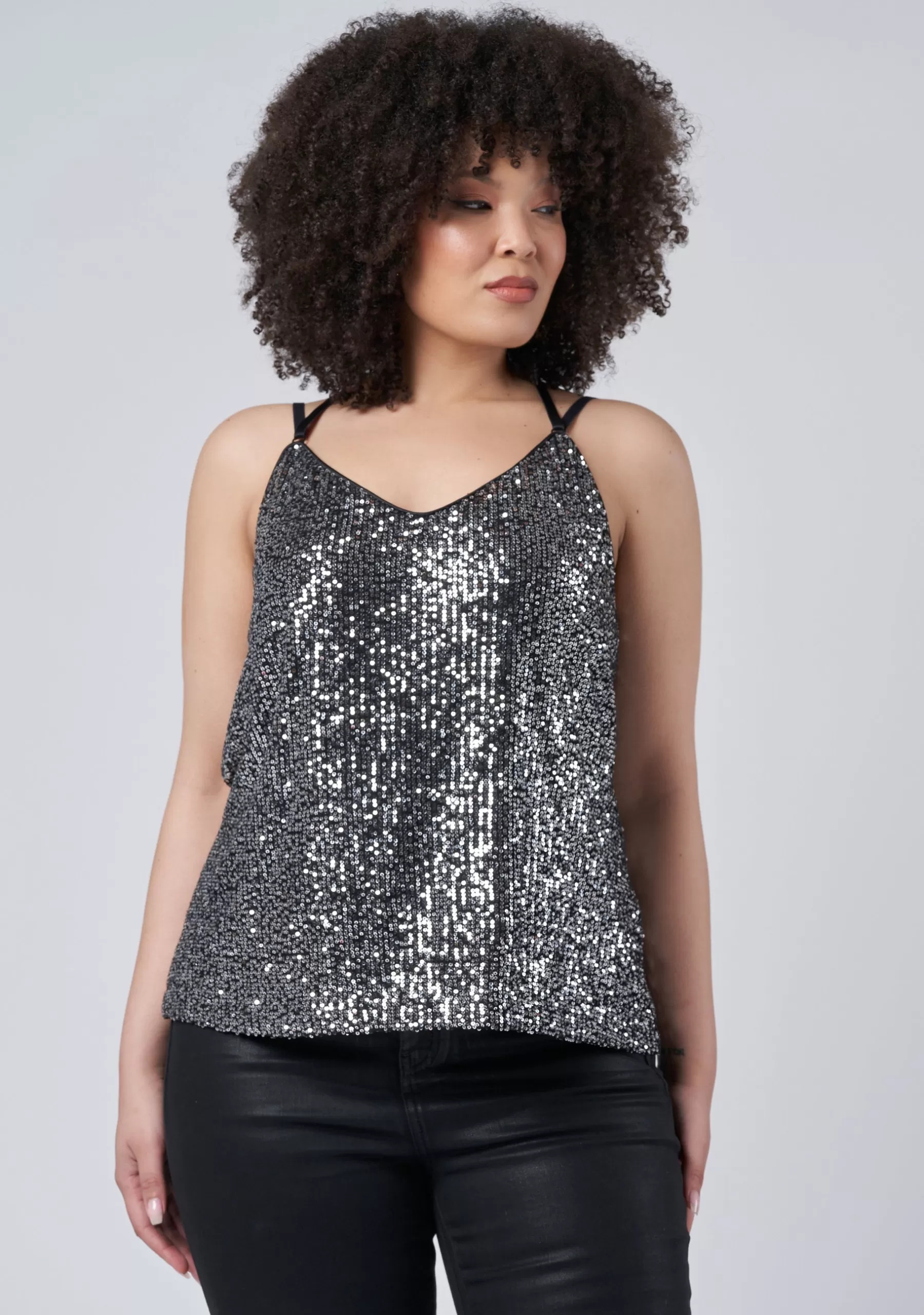 Curve Project Camis>Sparkles Between Us Cami