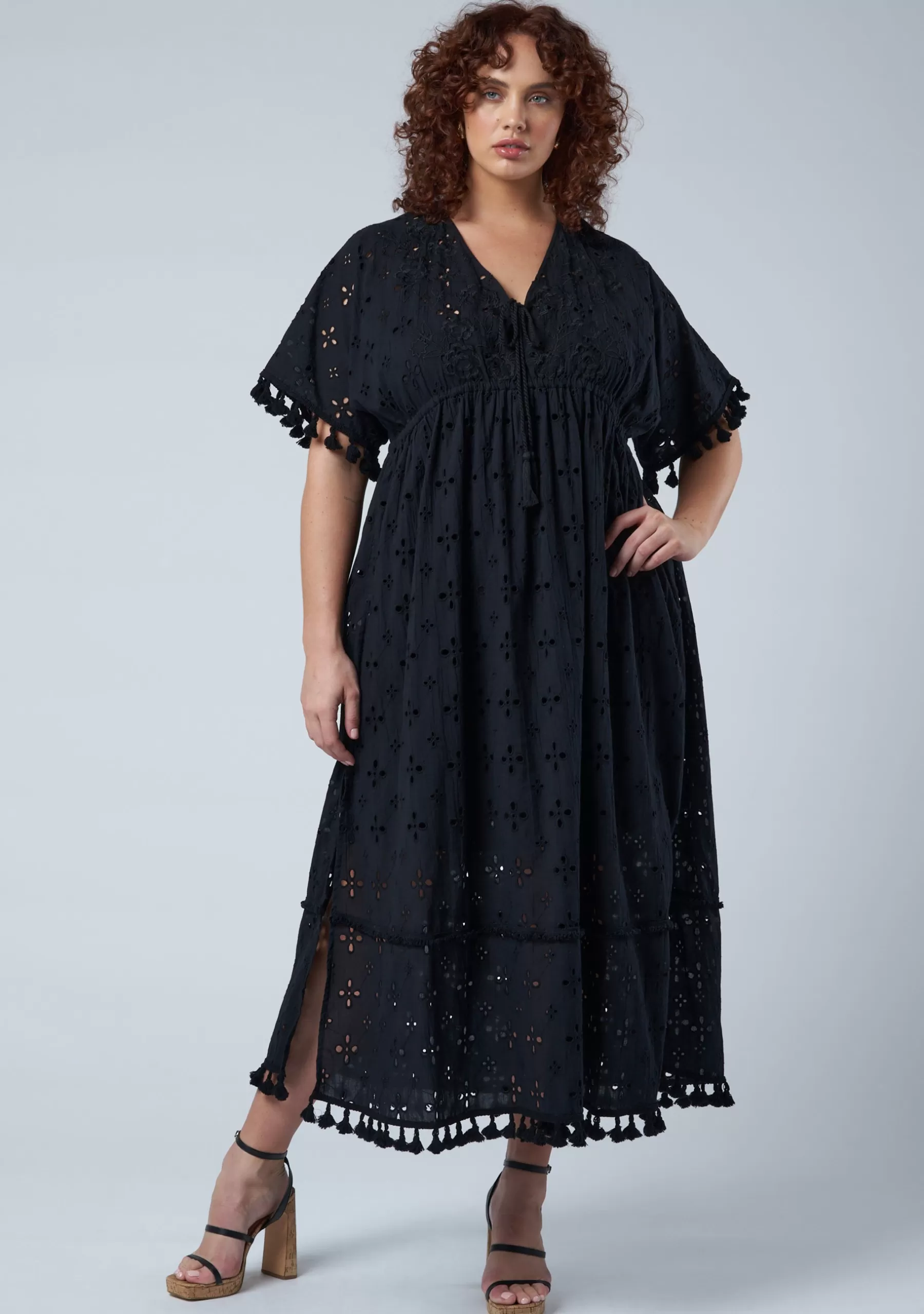 Curve Project Boho Dresses | Black Dresses>Spirit Land Cotton Dress