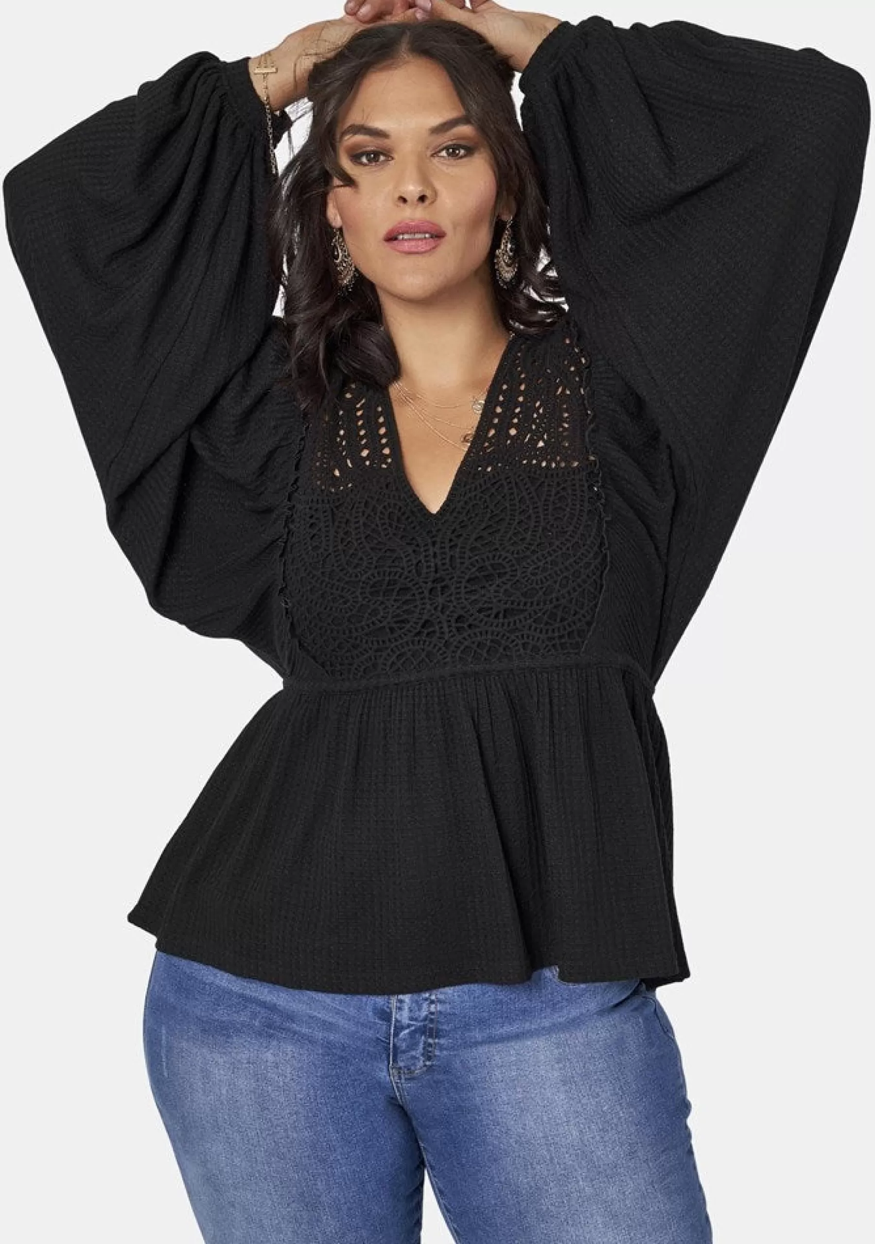 Curve Project Shirts & Blouses>Stargazer Top