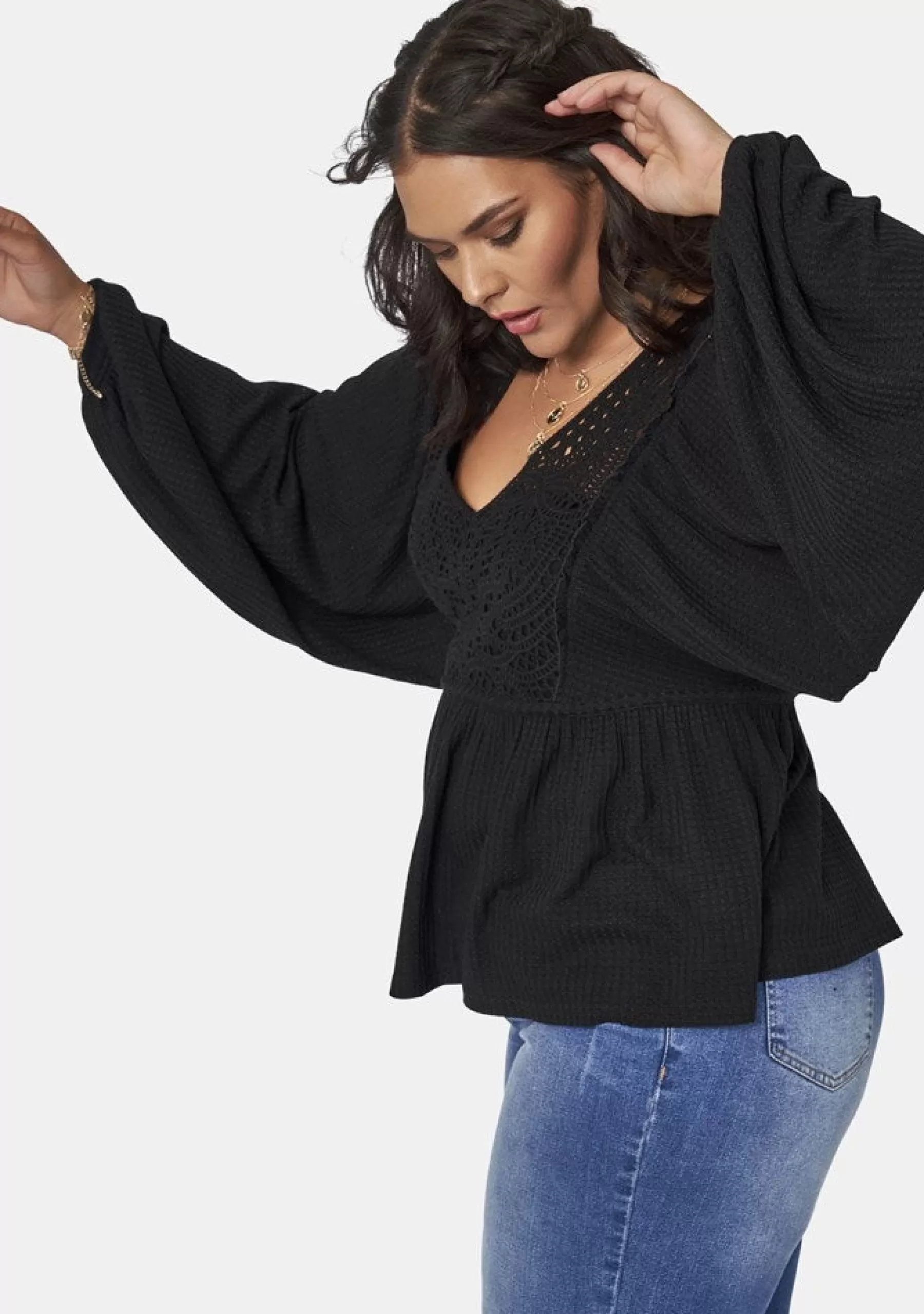 Curve Project Shirts & Blouses>Stargazer Top