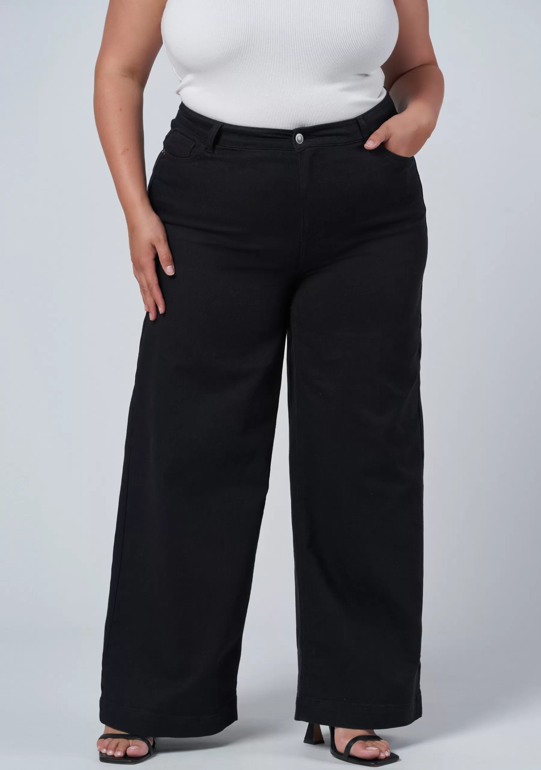 Curve Project Denim | Jeans>Sully Wide Leg Jean