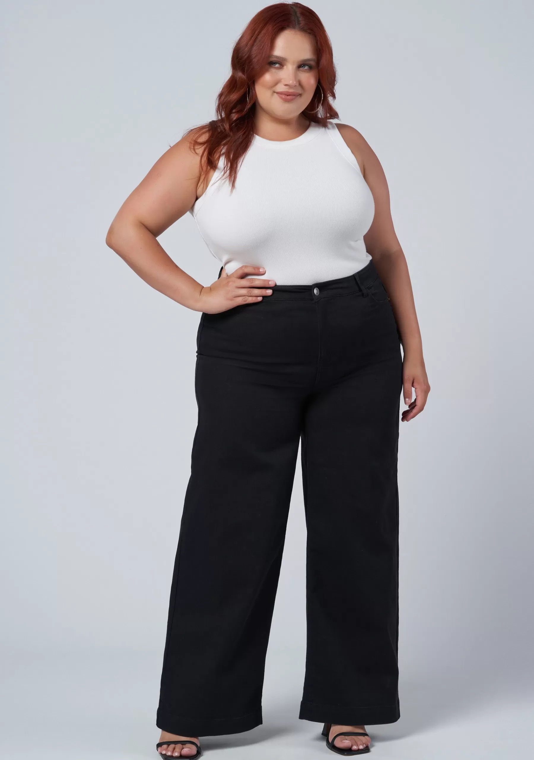 Curve Project Denim | Jeans>Sully Wide Leg Jean