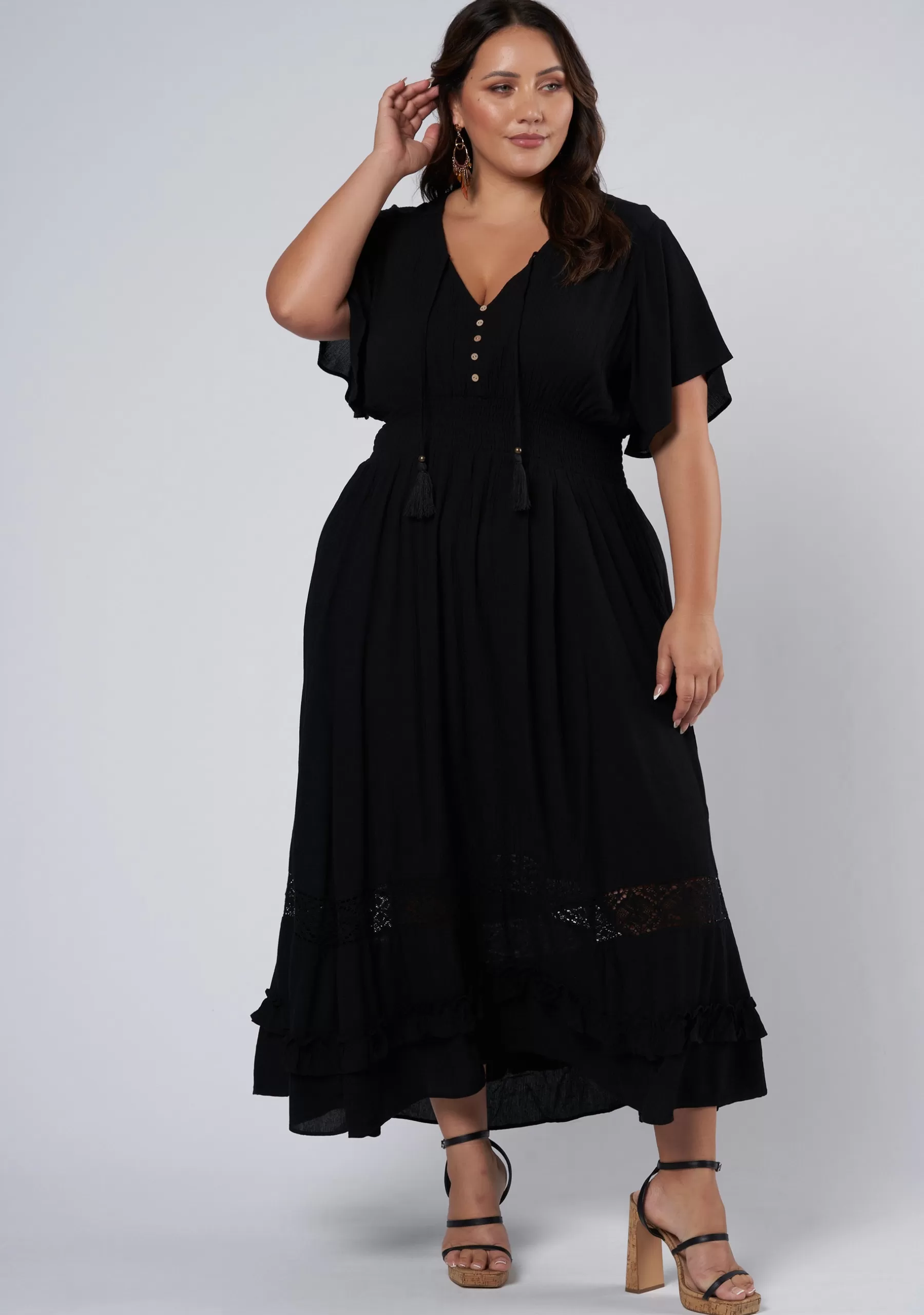 Curve Project Black Dresses | Maxi Dresses>Summer Kiss Maxi Dress