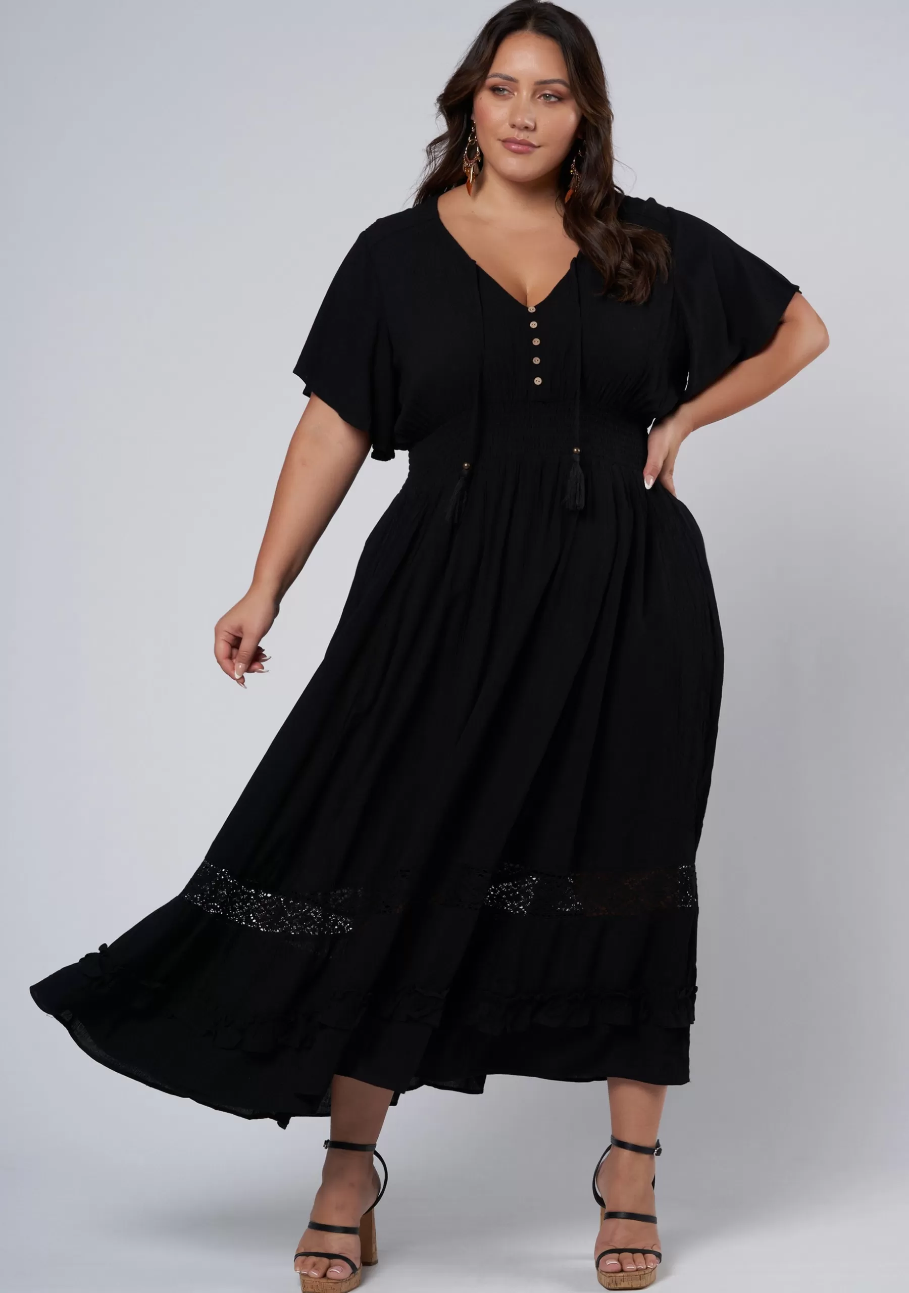 Curve Project Black Dresses | Maxi Dresses>Summer Kiss Maxi Dress