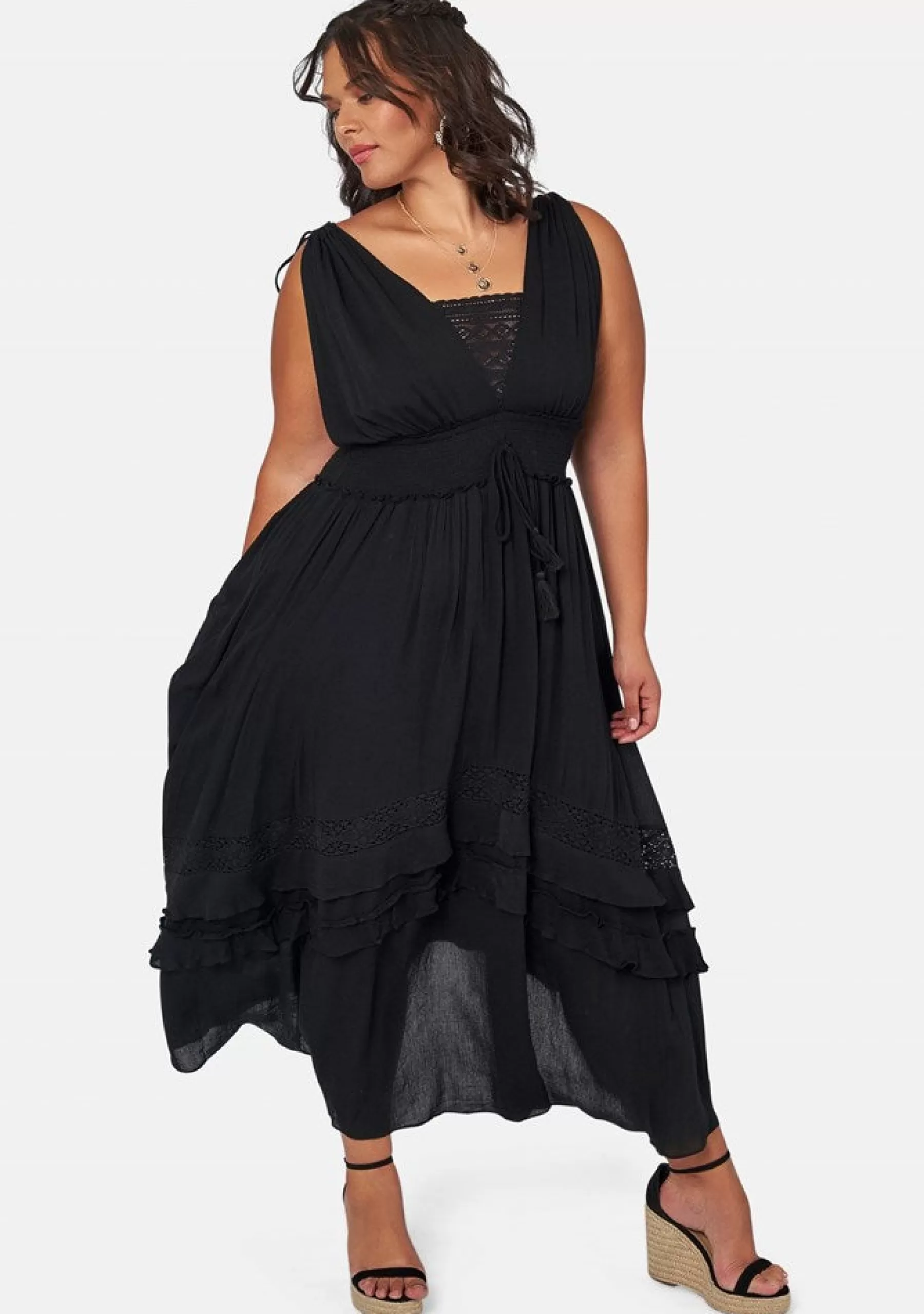 Curve Project Black Dresses | Maxi Dresses>Sunbeam Maxi Dress