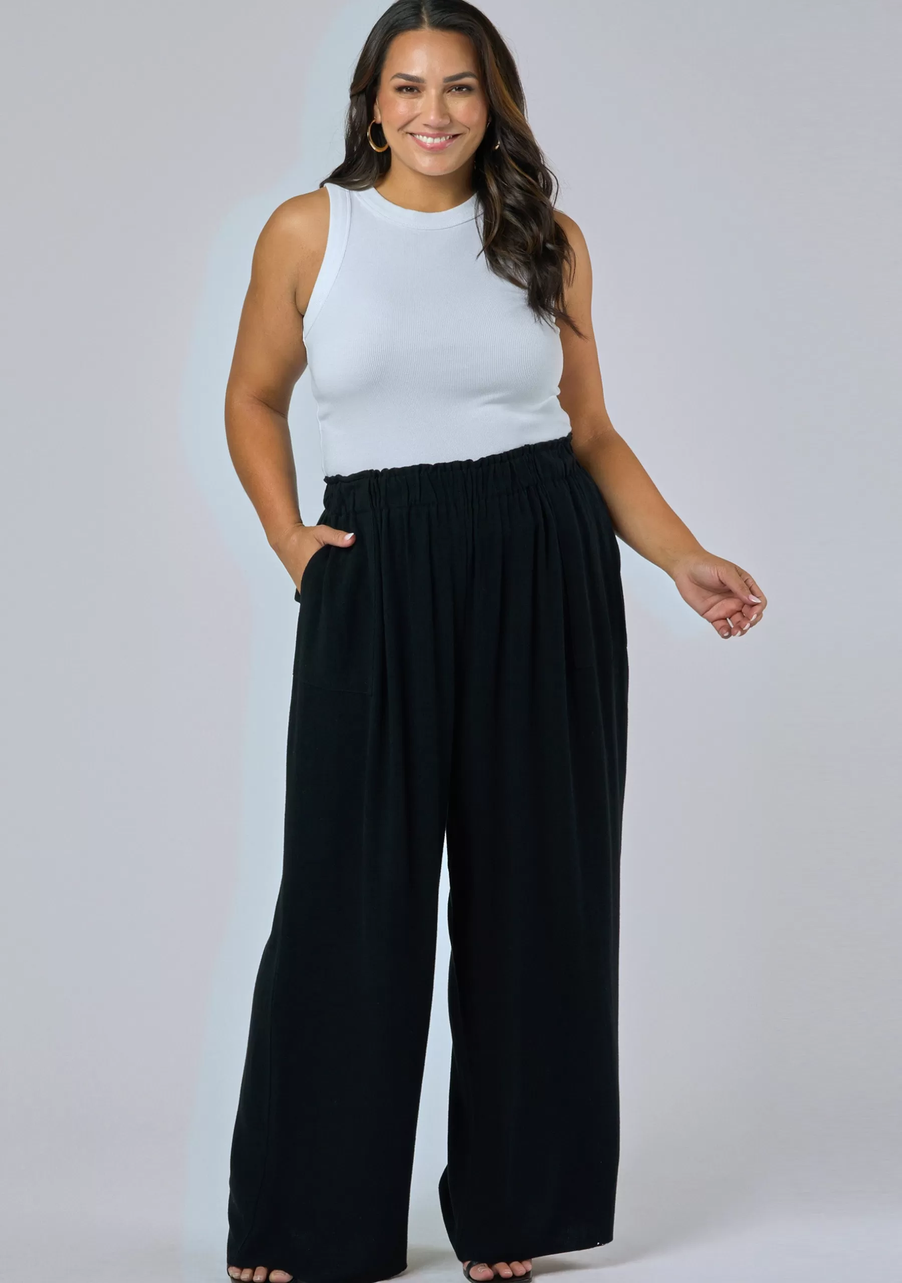 Curve Project Pants>Sunday Linen Pants