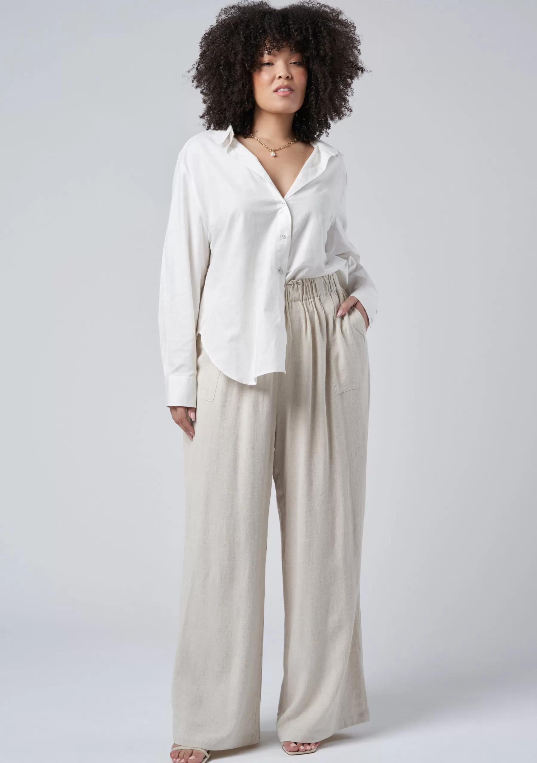Curve Project Pants>Sunday Linen Pants