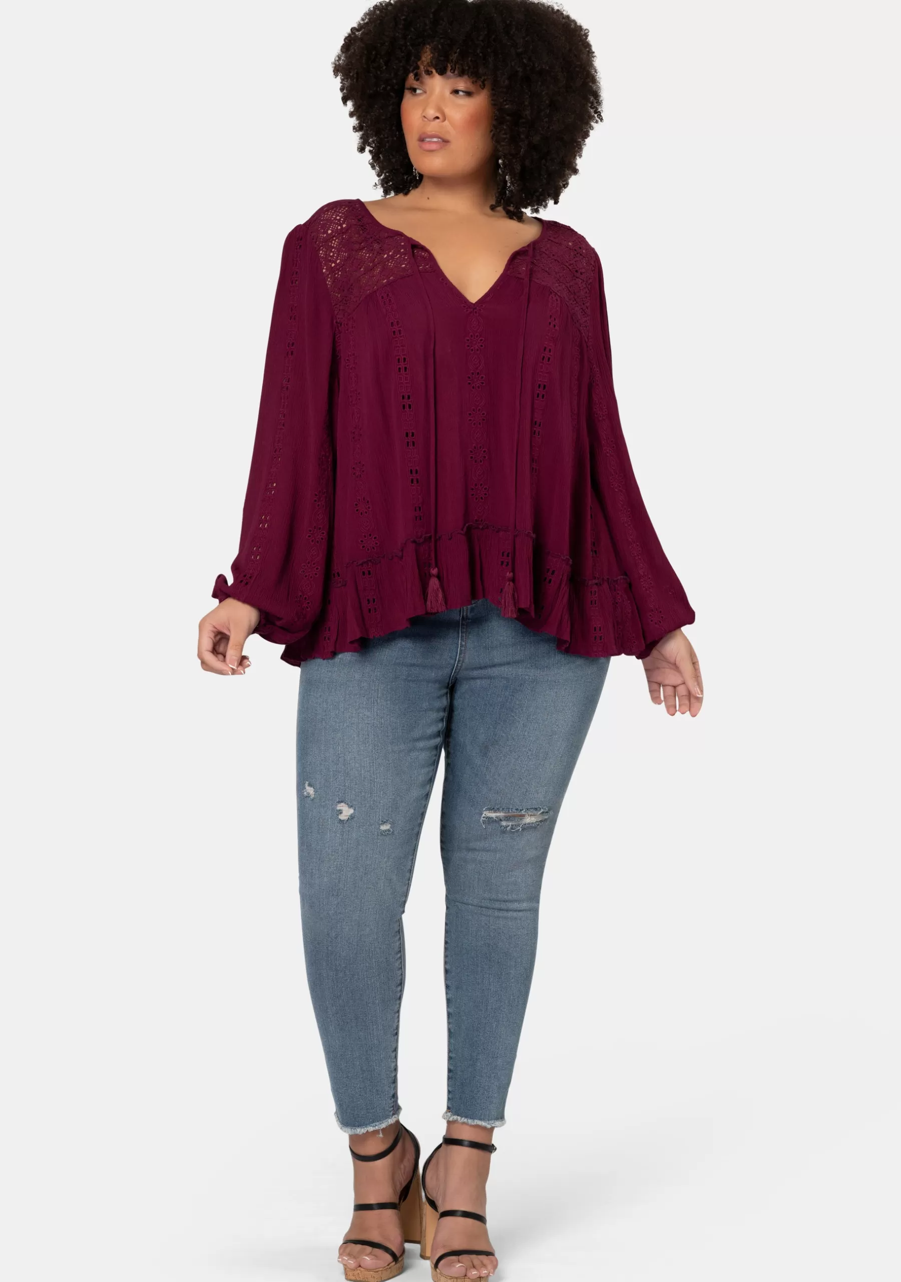 Curve Project Shirts & Blouses>Supreme Tunic