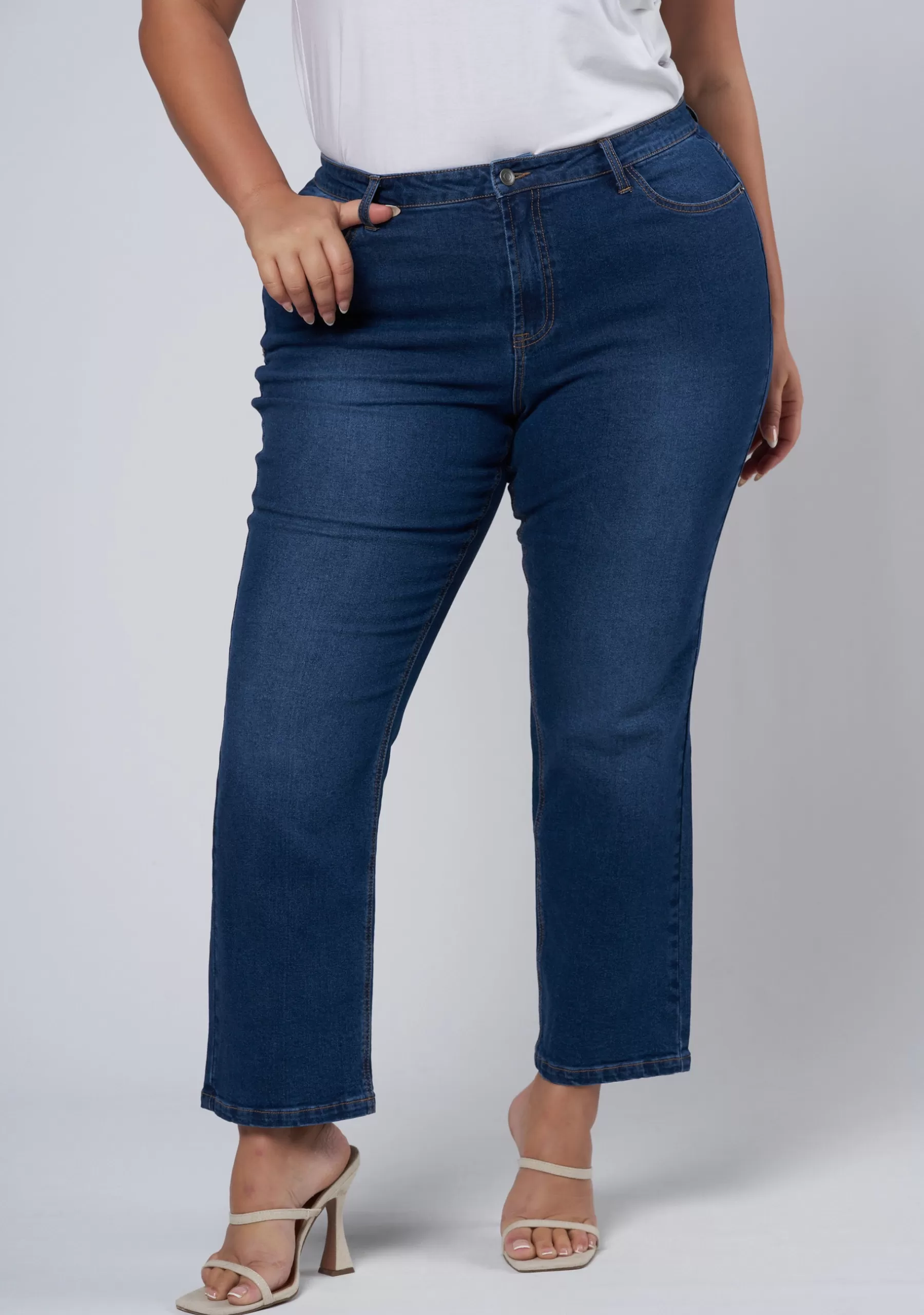 Curve Project Denim | Jeans>Tia Tapered Jean