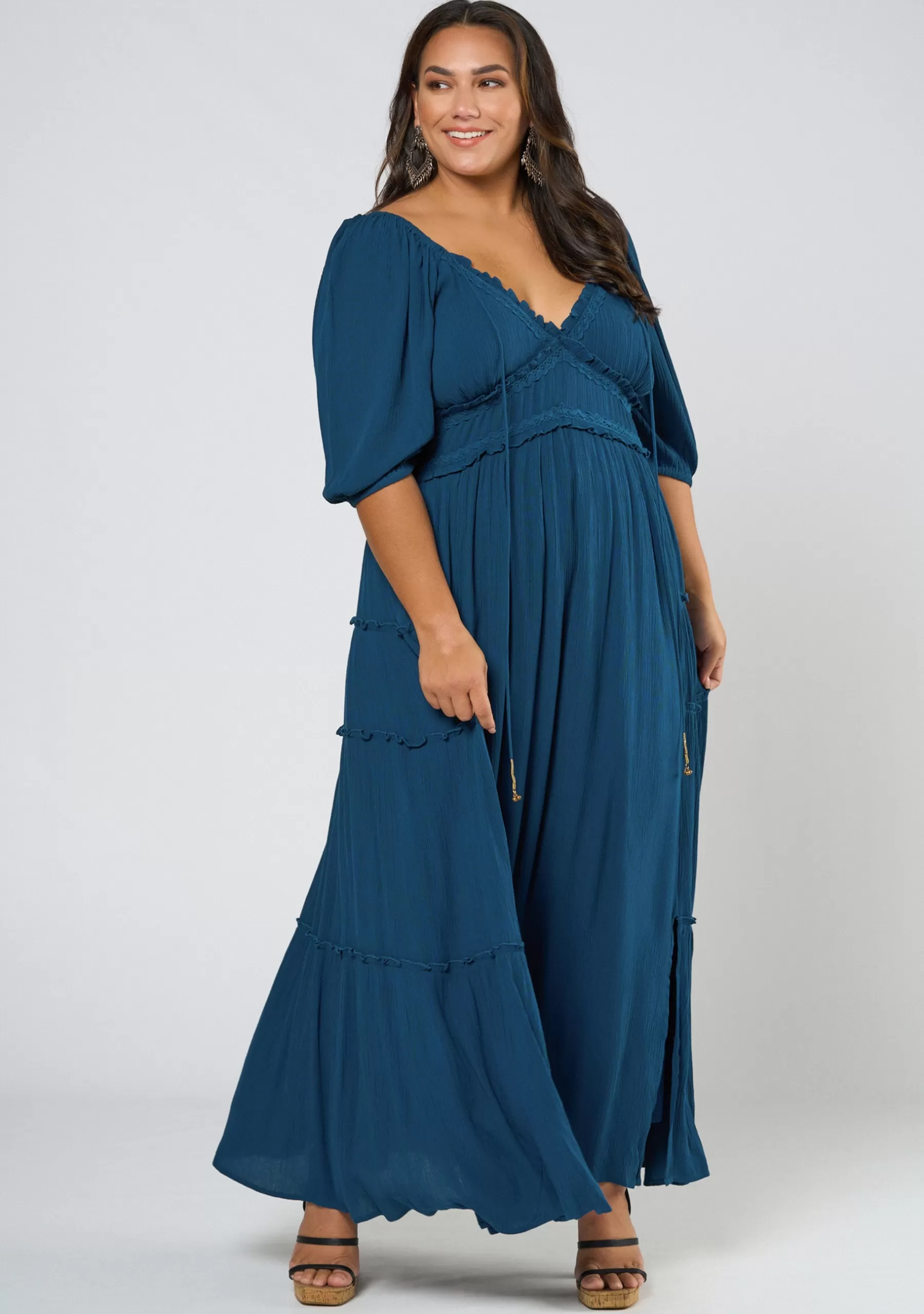 Curve Project Maxi Dresses>Tropez Maxi Dress