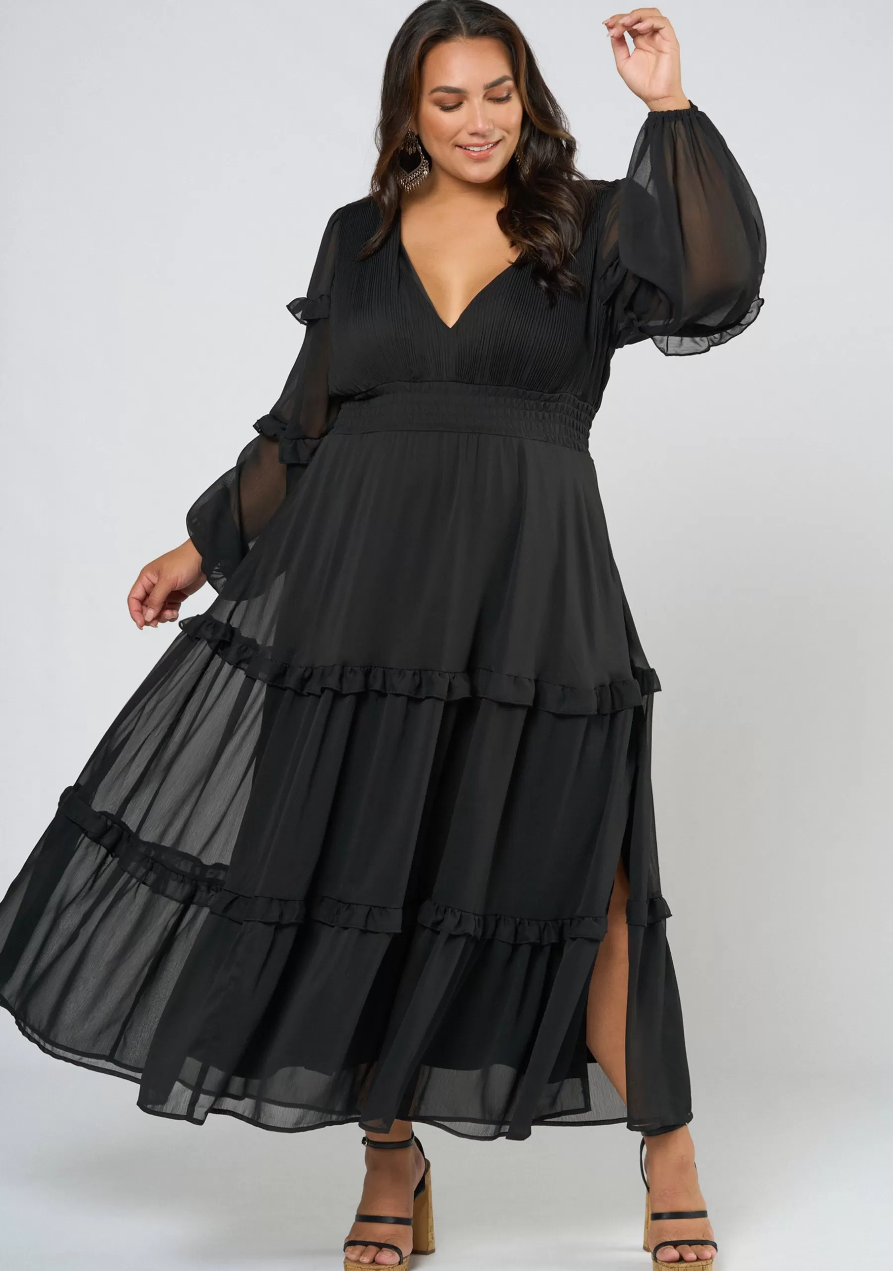Curve Project Black Dresses | Maxi Dresses>Venice Beach Maxi Dress