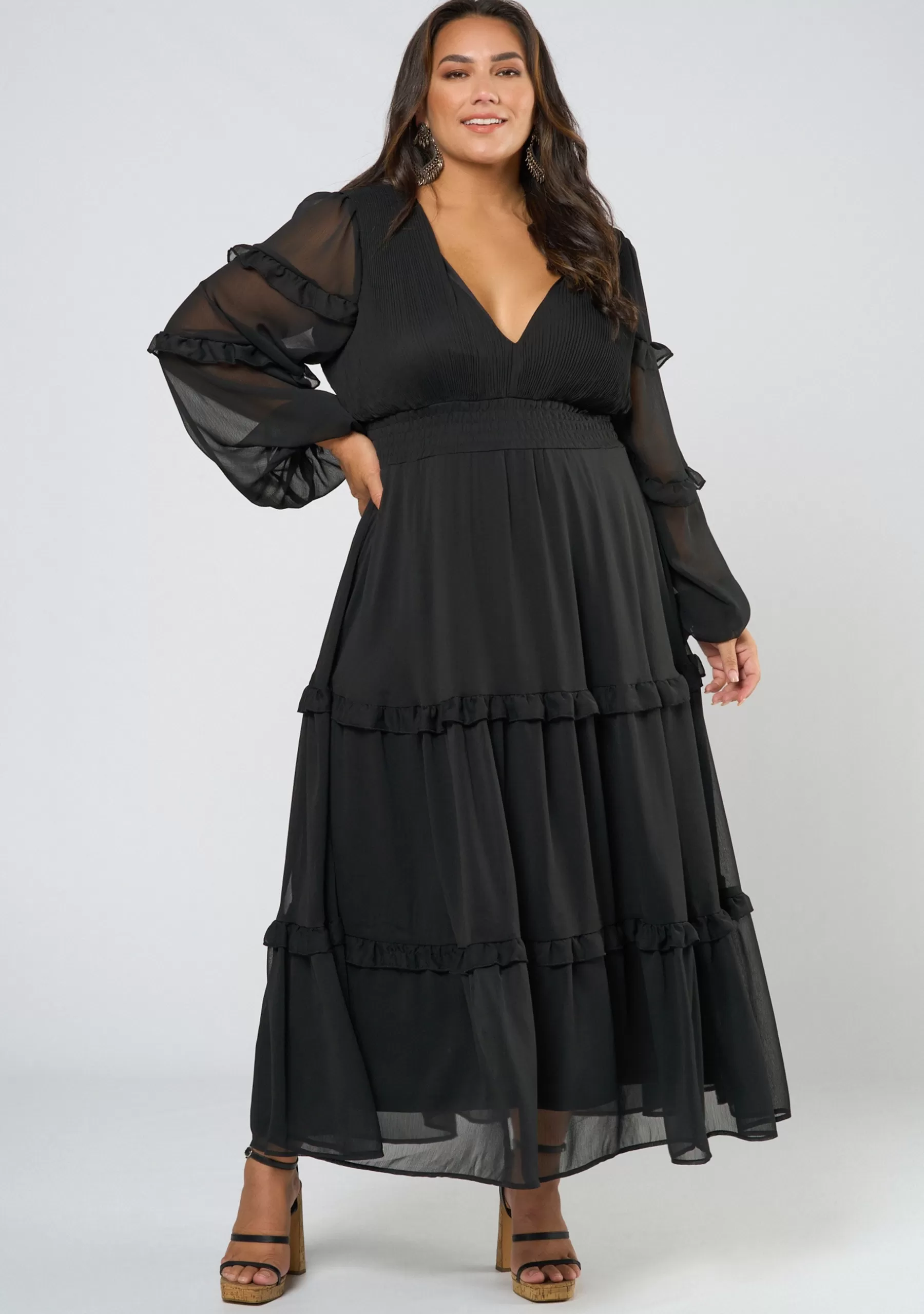 Curve Project Black Dresses | Maxi Dresses>Venice Beach Maxi Dress