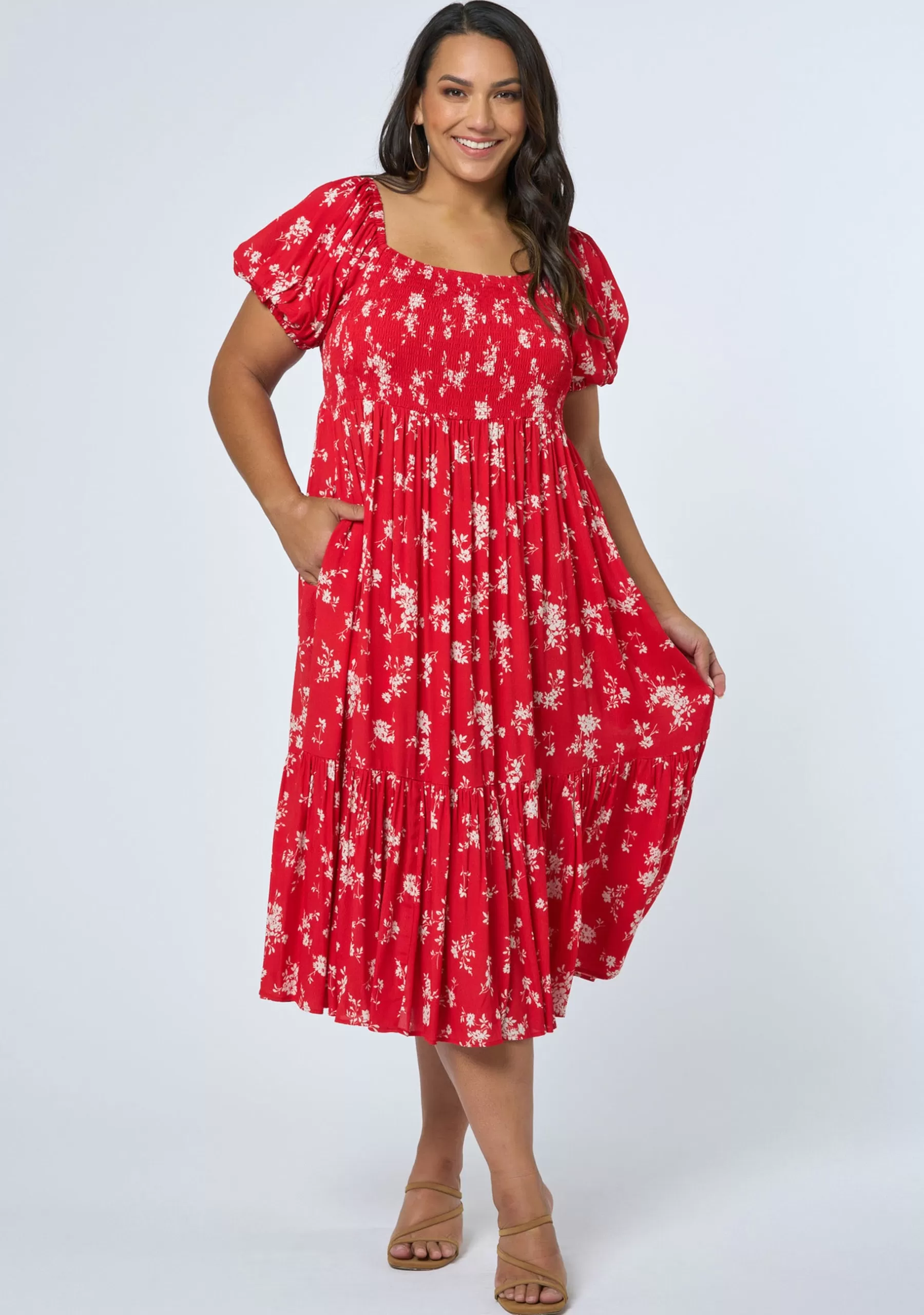 Curve Project Midi Dresses>Venom Midi Dress