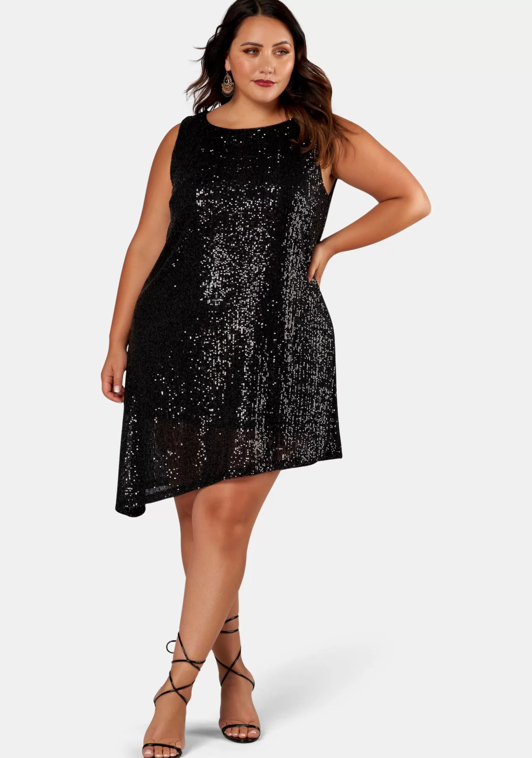 Curve Project Sequin Dresses | Midi Dresses>Vibration Sequin Dress