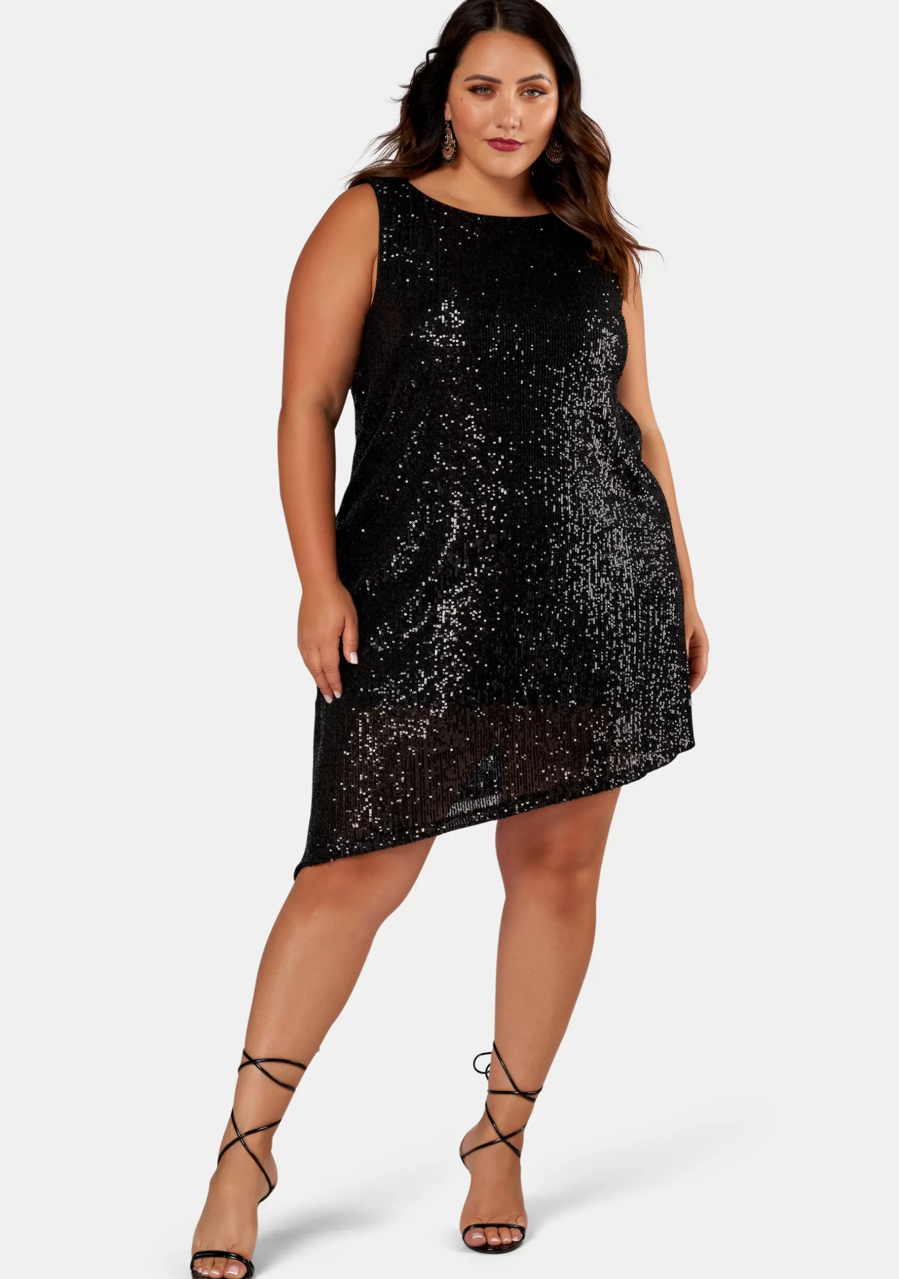 Curve Project Sequin Dresses | Midi Dresses>Vibration Sequin Dress