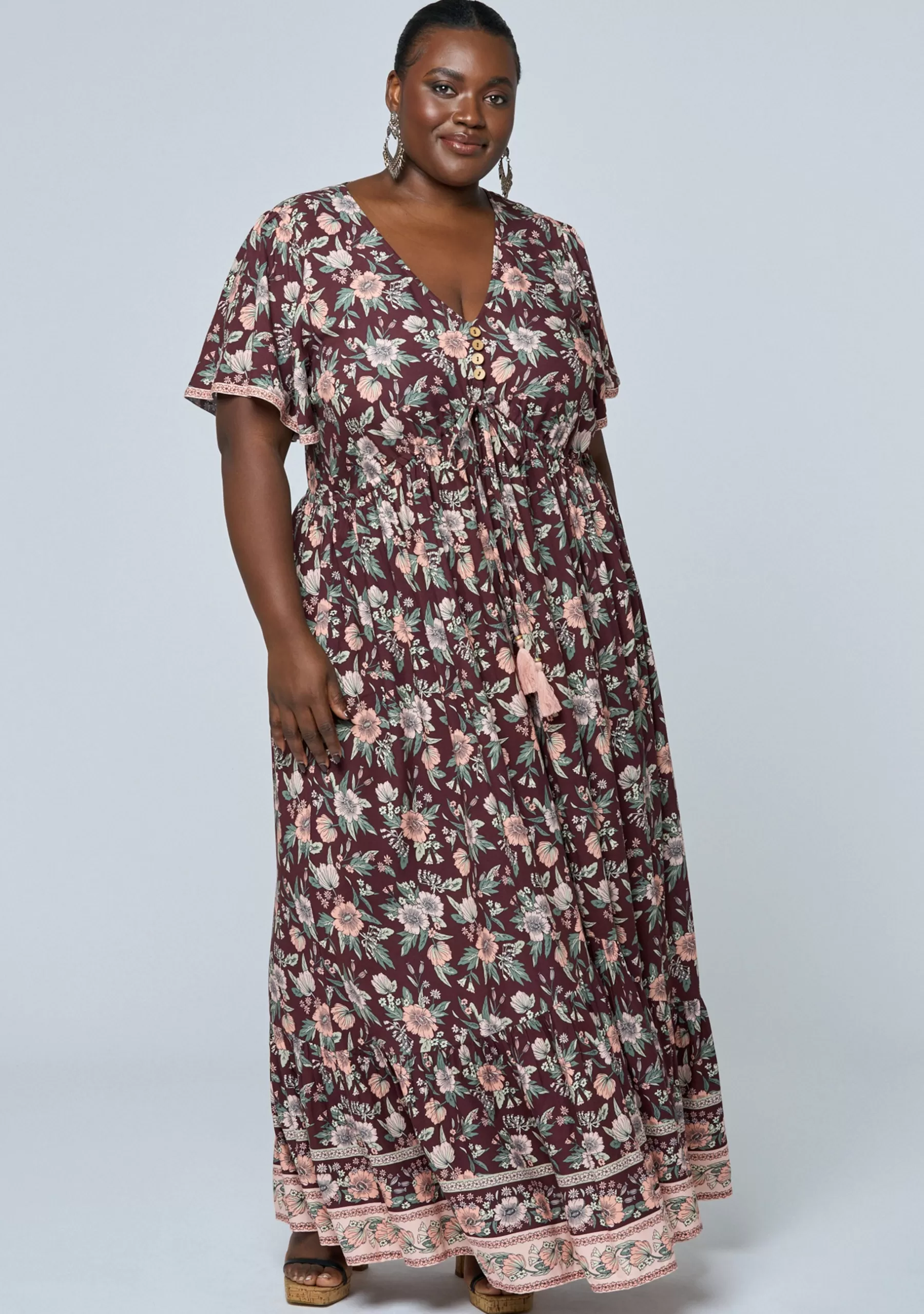 Curve Project Boho Dresses | Maxi Dresses>Vintage Boho Visions Maxi Dress