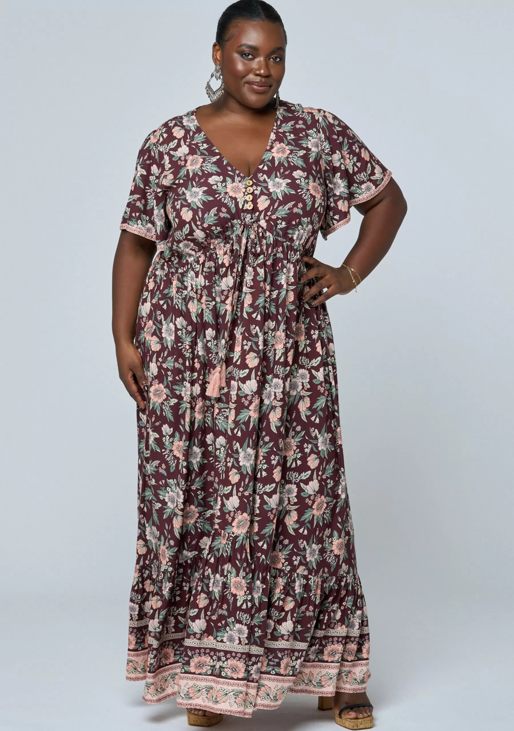 Curve Project Boho Dresses | Maxi Dresses>Vintage Boho Visions Maxi Dress