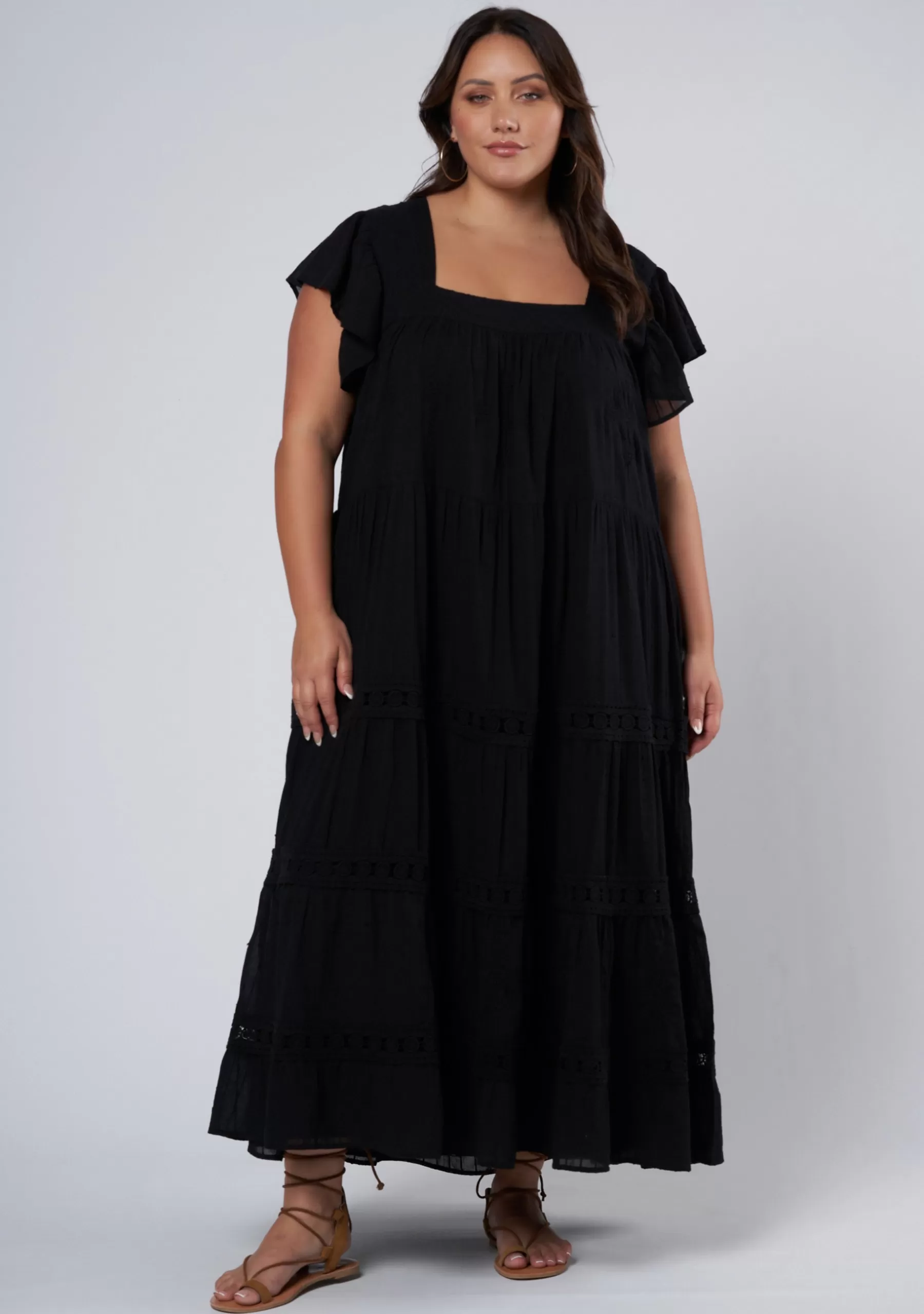 Curve Project Black Dresses | Maxi Dresses>Vintage Summer Maxi Dress