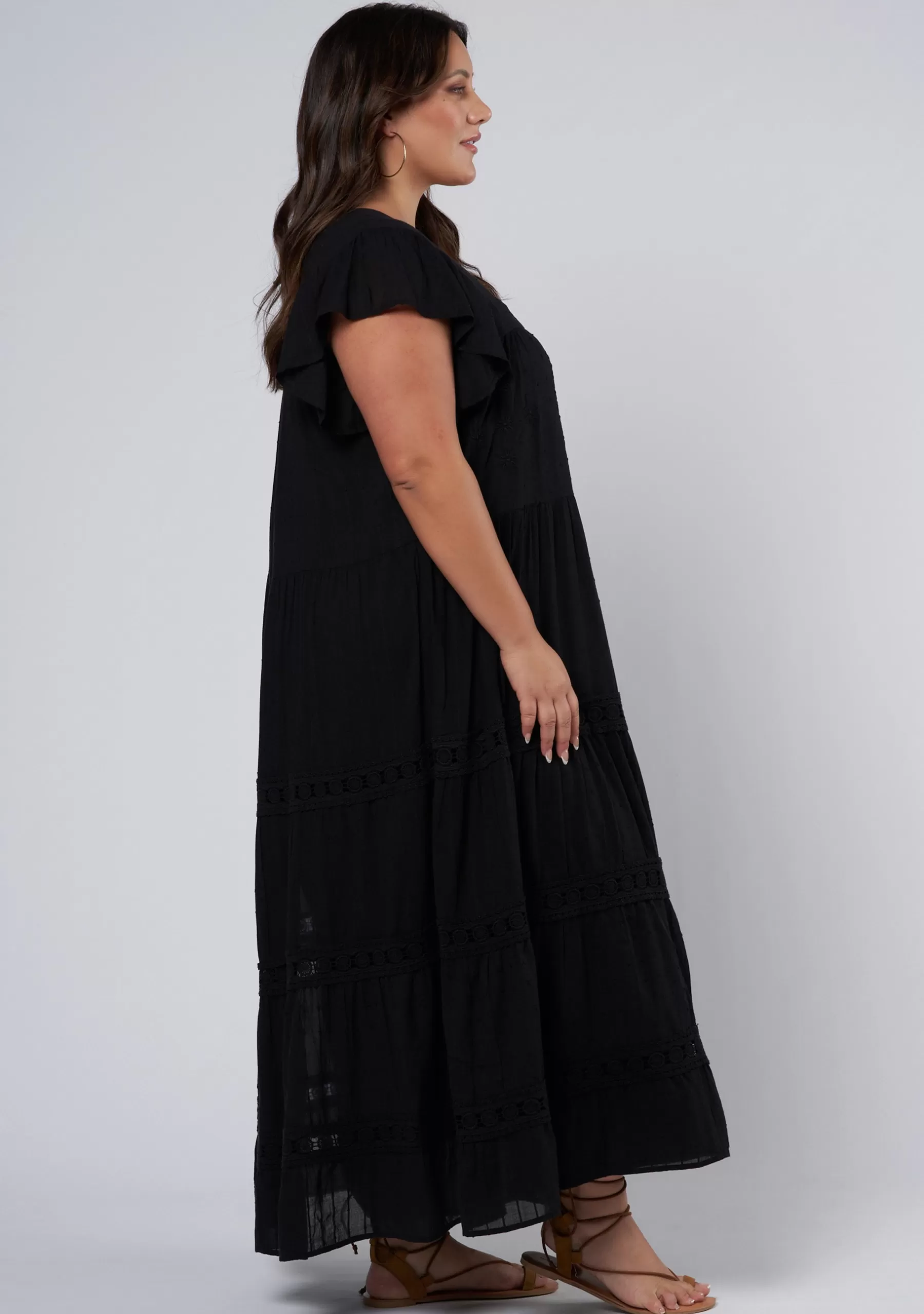 Curve Project Black Dresses | Maxi Dresses>Vintage Summer Maxi Dress
