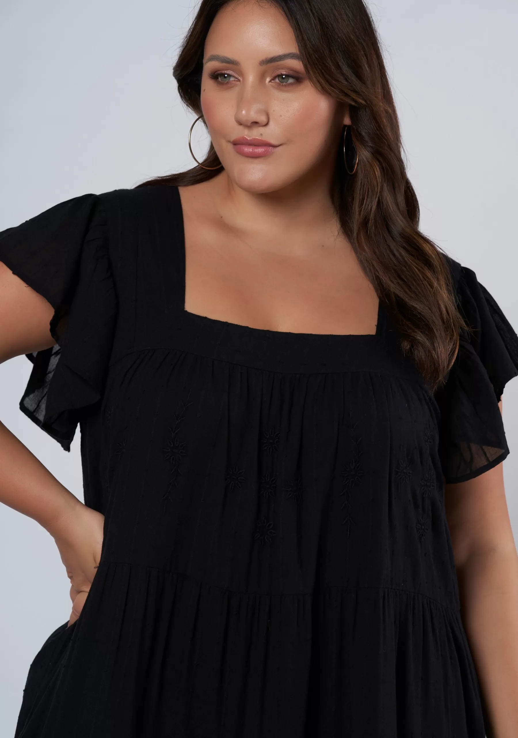 Curve Project Black Dresses | Maxi Dresses>Vintage Summer Maxi Dress