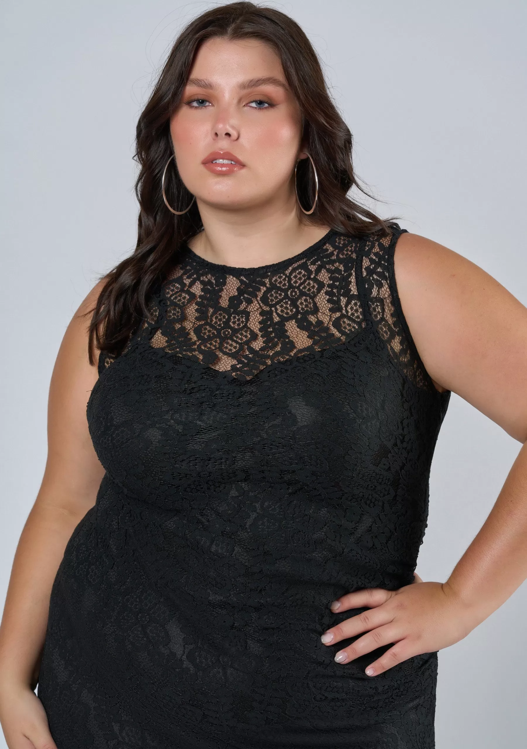 Curve Project Midi Dresses>Vivid Nights Midi Dress