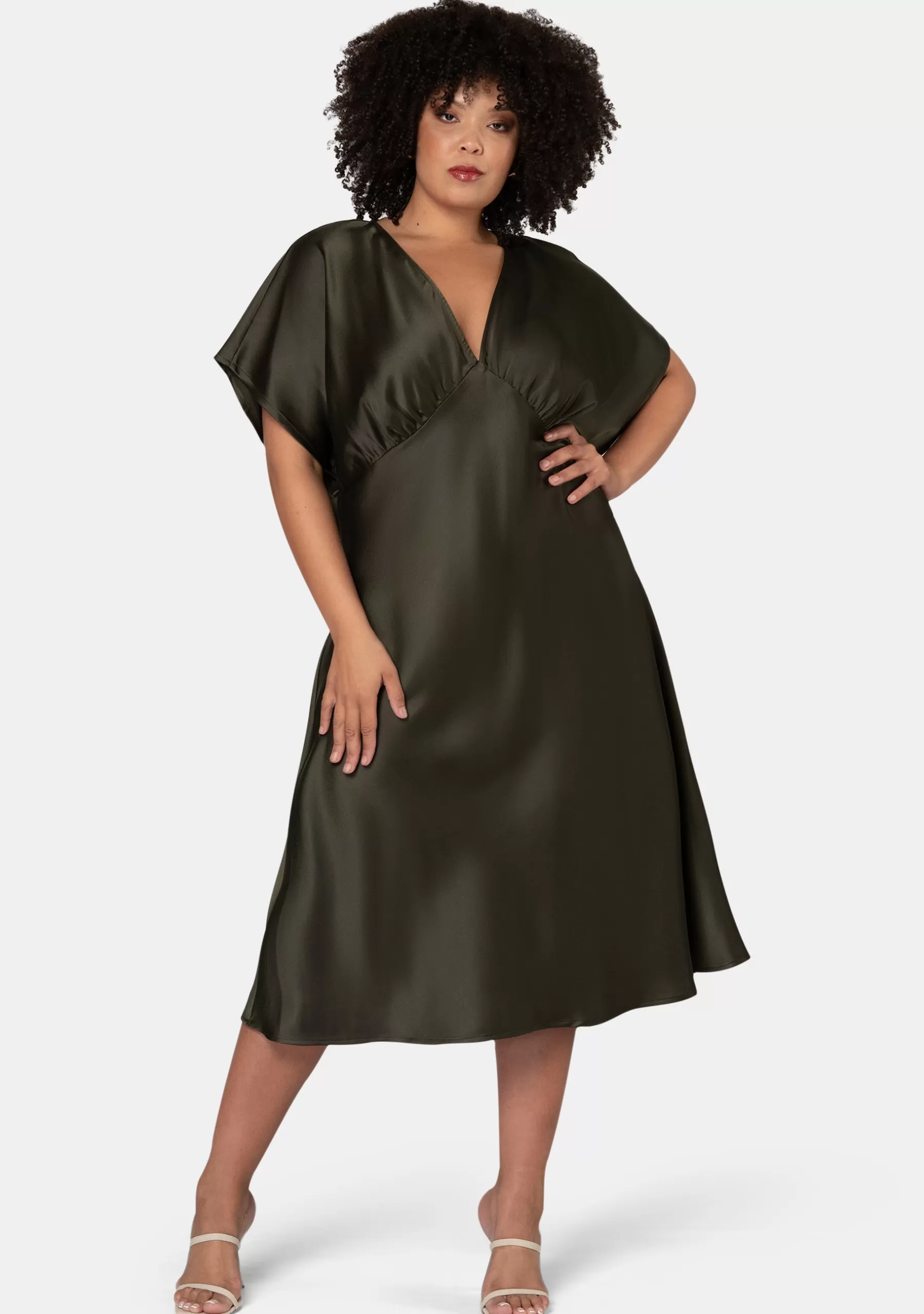 Curve Project Party Dresses | Midi Dresses>Wanting More Midi Dress