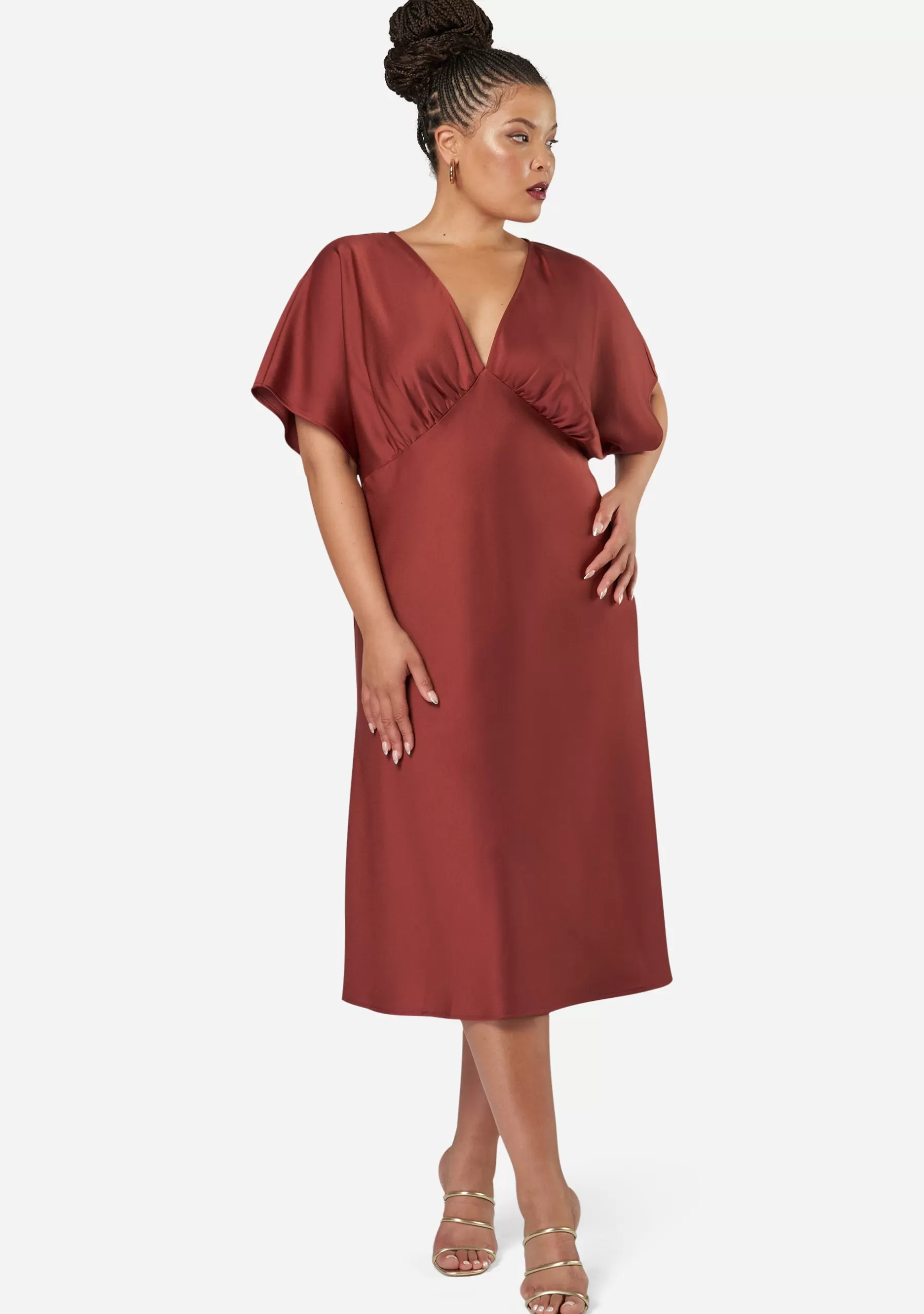 Curve Project Midi Dresses>Wanting More Midi Dress