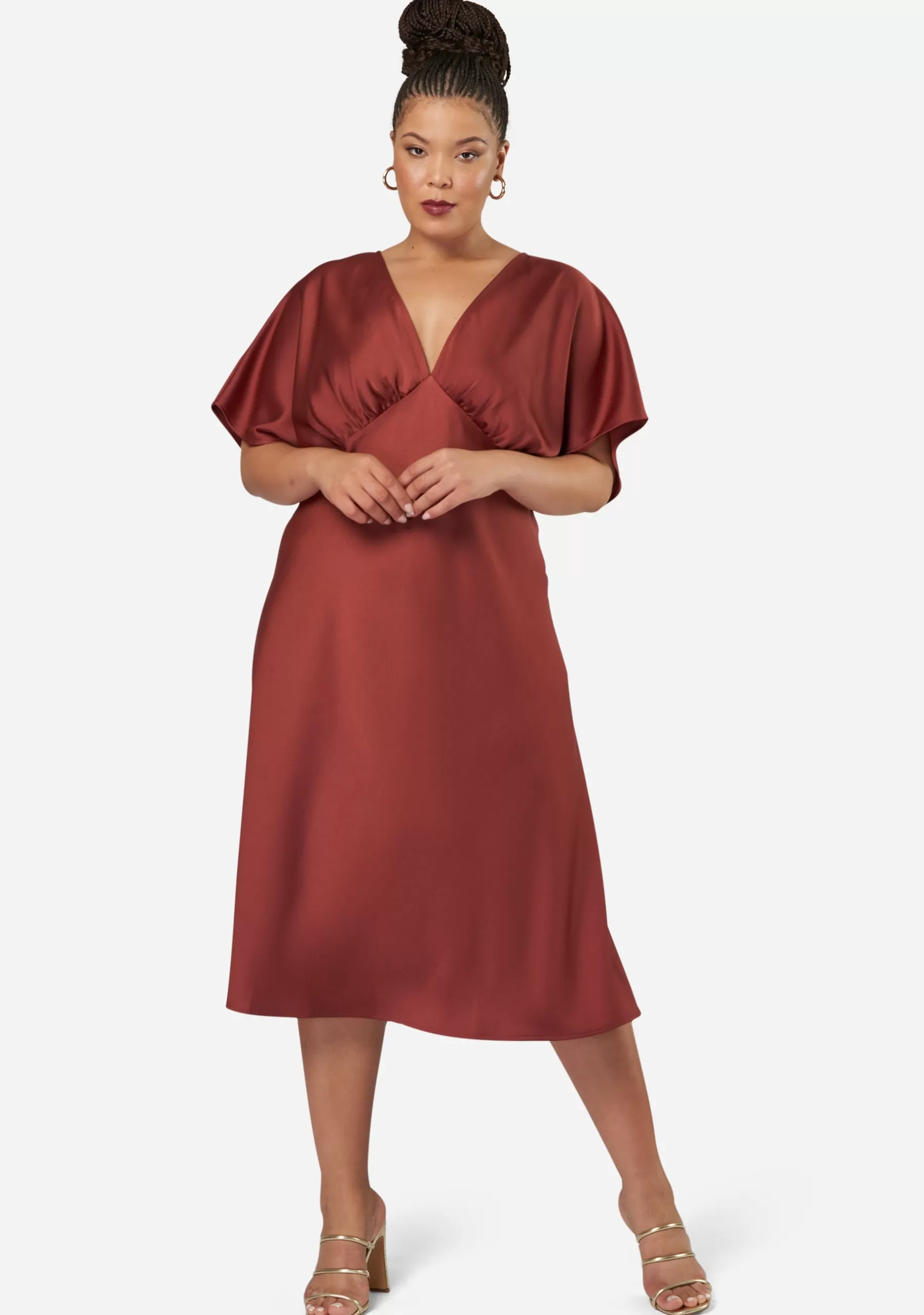 Curve Project Midi Dresses>Wanting More Midi Dress