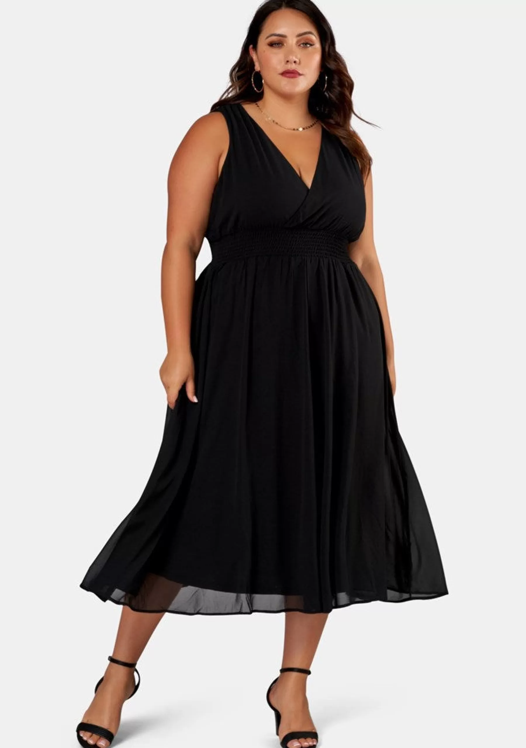 Curve Project Party Dresses | Black Dresses>Watermelon Sugar Maxi Dress