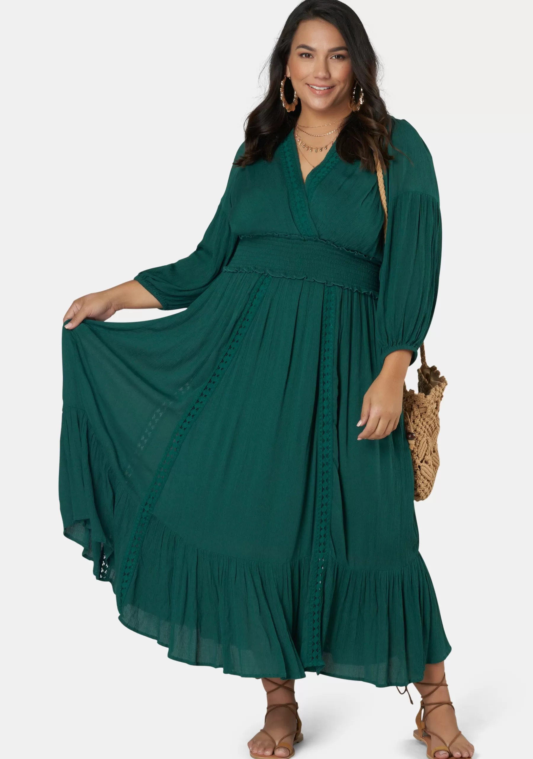 Curve Project Boho Dresses | Maxi Dresses>Wild Harmony Maxi Dress