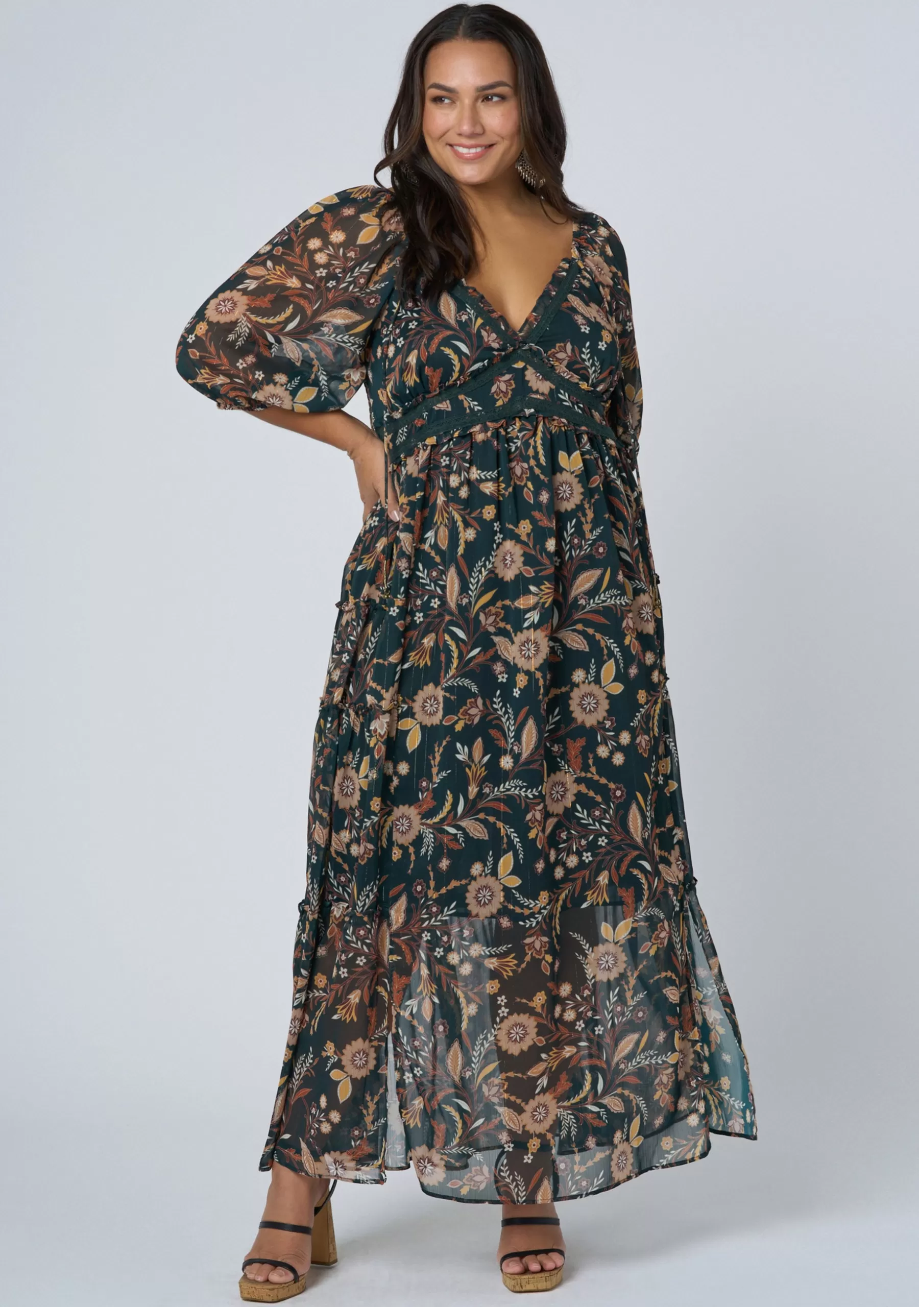 Curve Project Boho Dresses | Maxi Dresses>Wildflower Maxi Dress