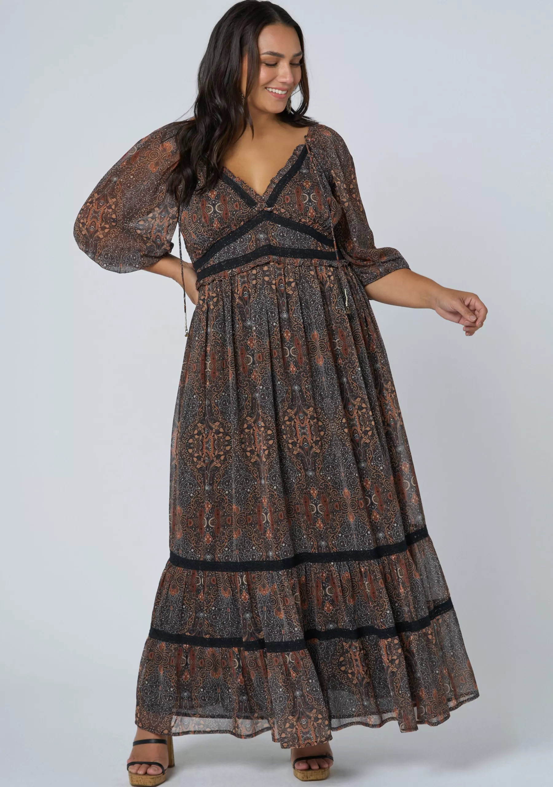 Curve Project Boho Dresses | Maxi Dresses>Wildflower Maxi Dress