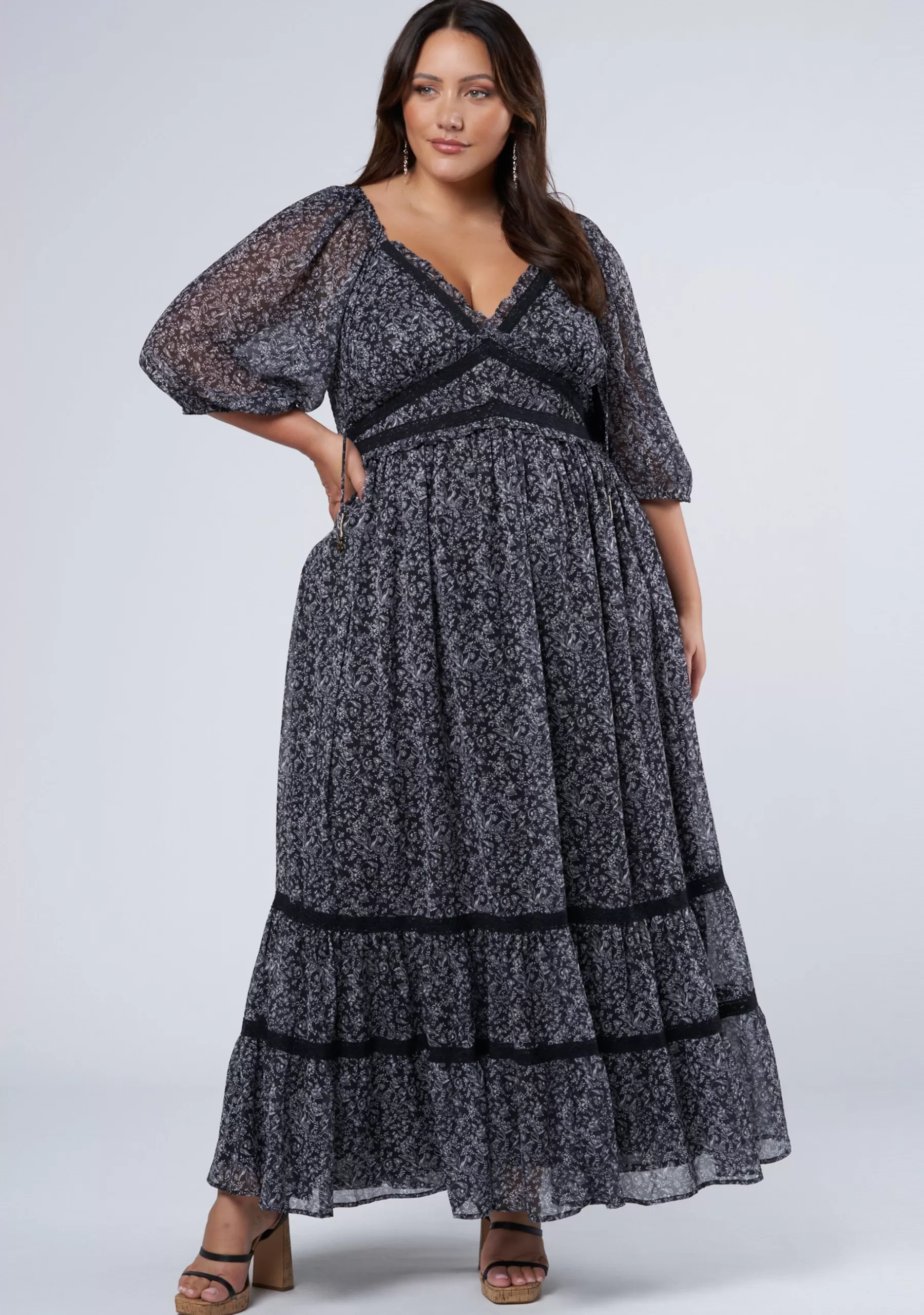 Curve Project Boho Dresses | Maxi Dresses>Wildflower Maxi Dress
