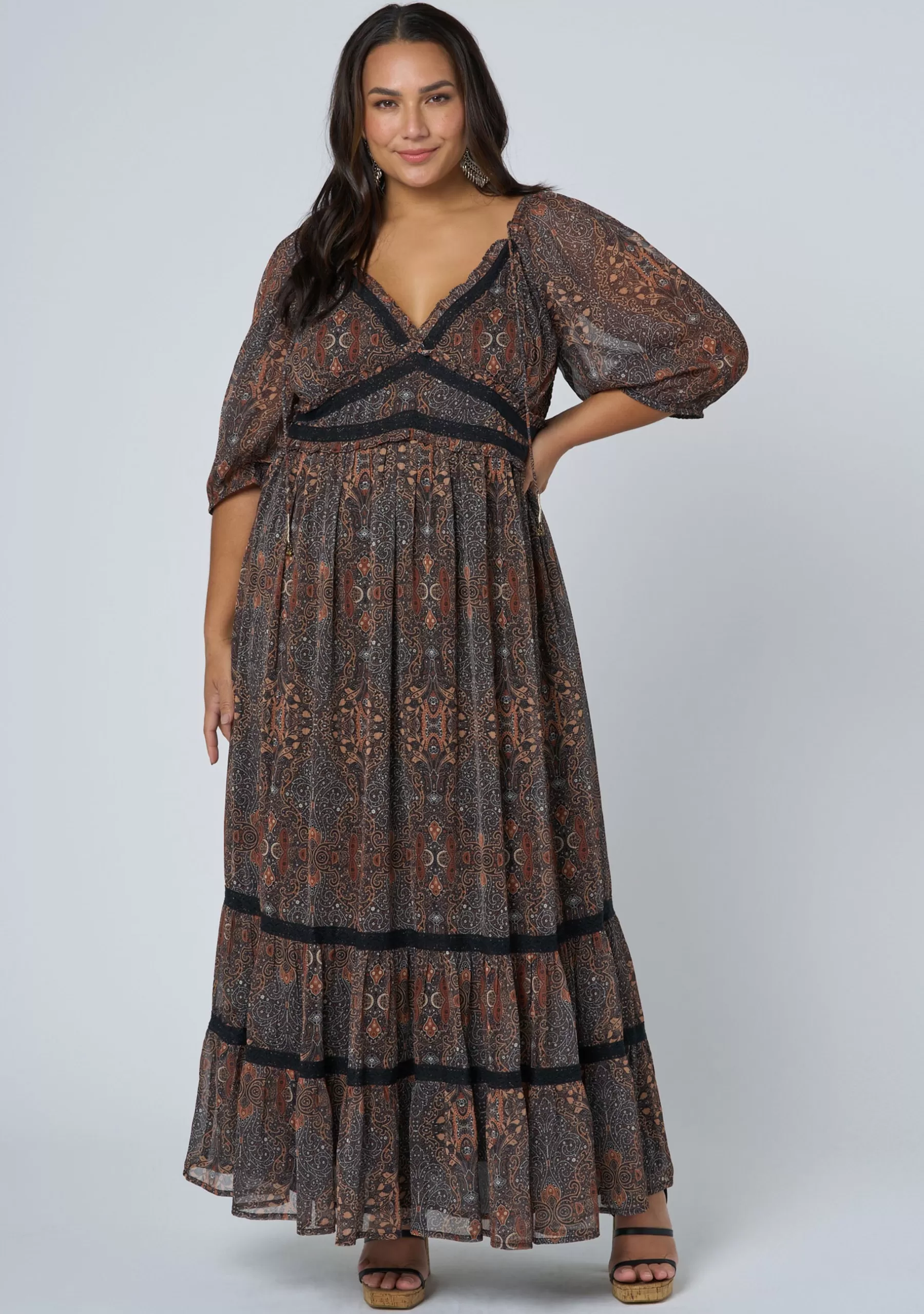 Curve Project Boho Dresses | Maxi Dresses>Wildflower Maxi Dress
