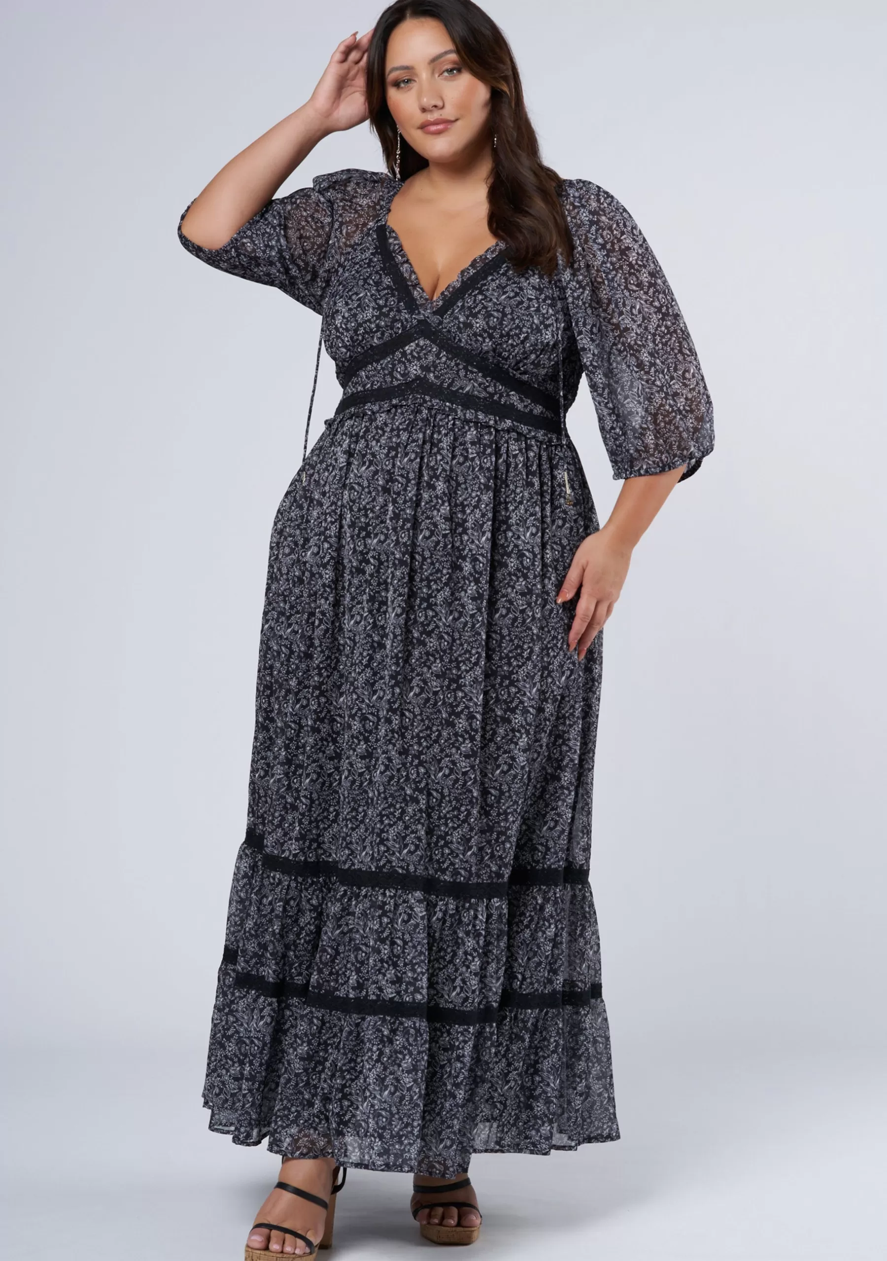 Curve Project Boho Dresses | Maxi Dresses>Wildflower Maxi Dress
