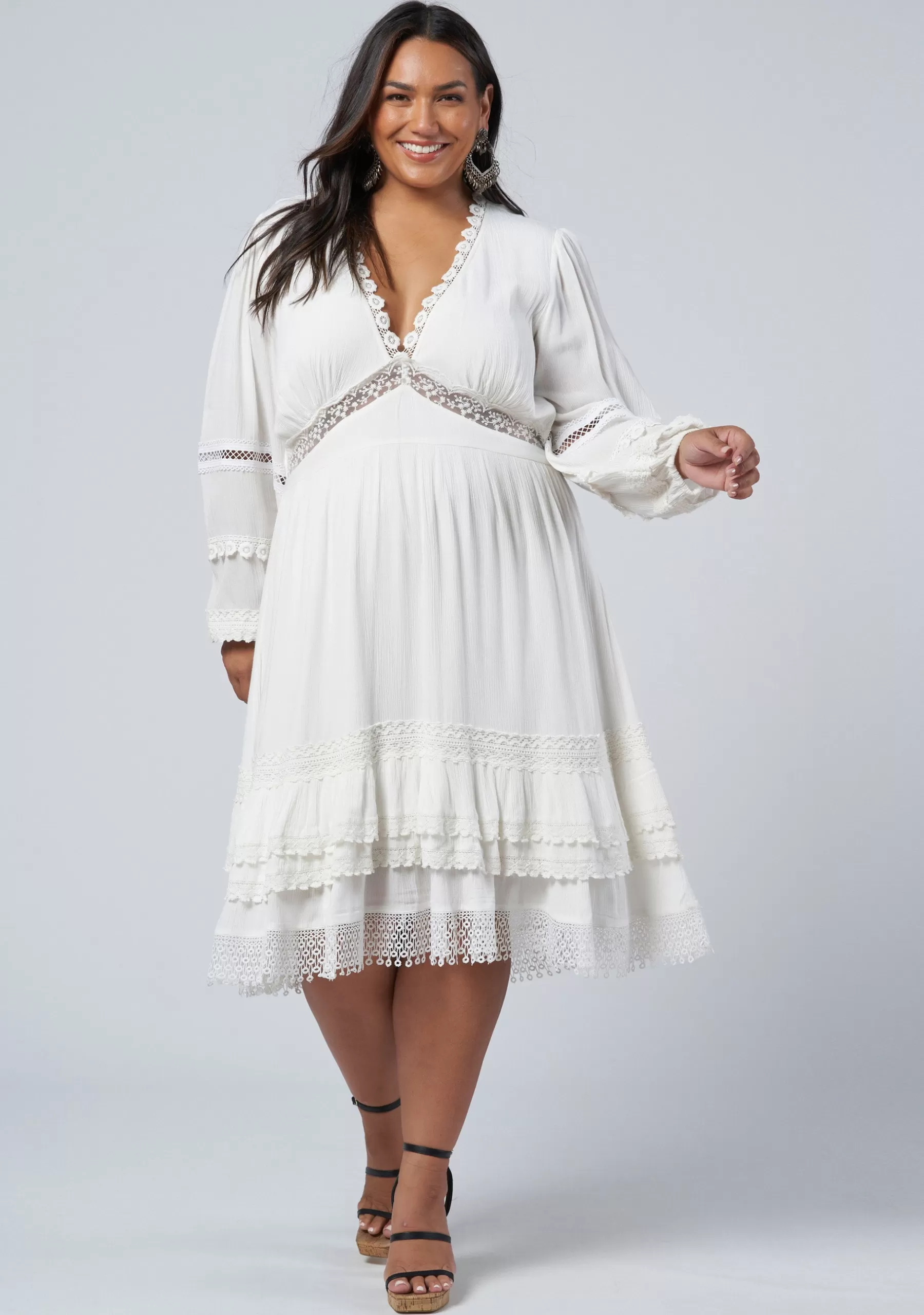 Curve Project Boho Dresses | Midi Dresses>Woodstock Midi Dress