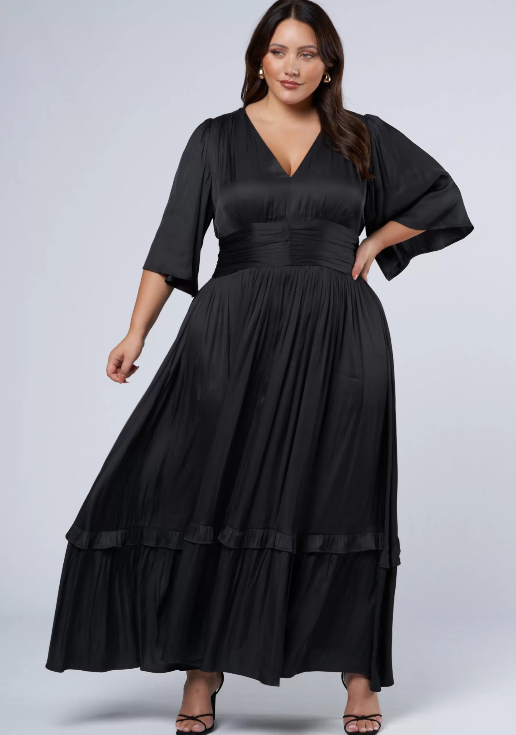 Curve Project Black Dresses | Maxi Dresses>Work It Maxi Dress